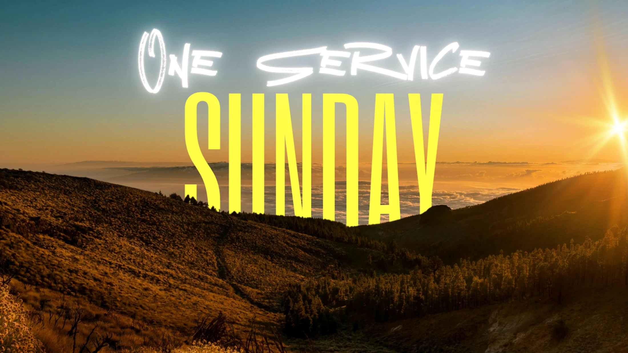 One Service Sunday