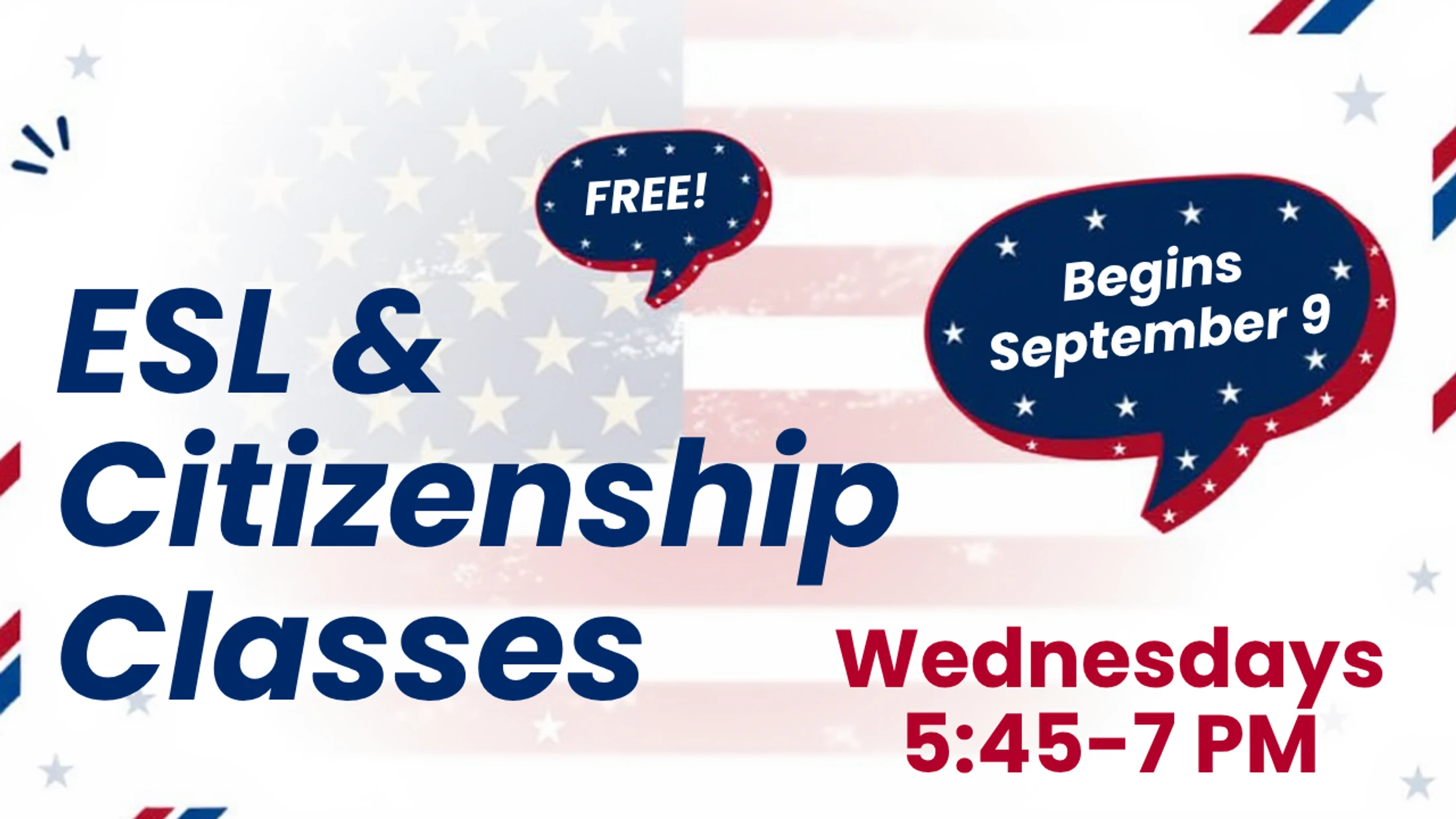 ESL & Citizenship Classes