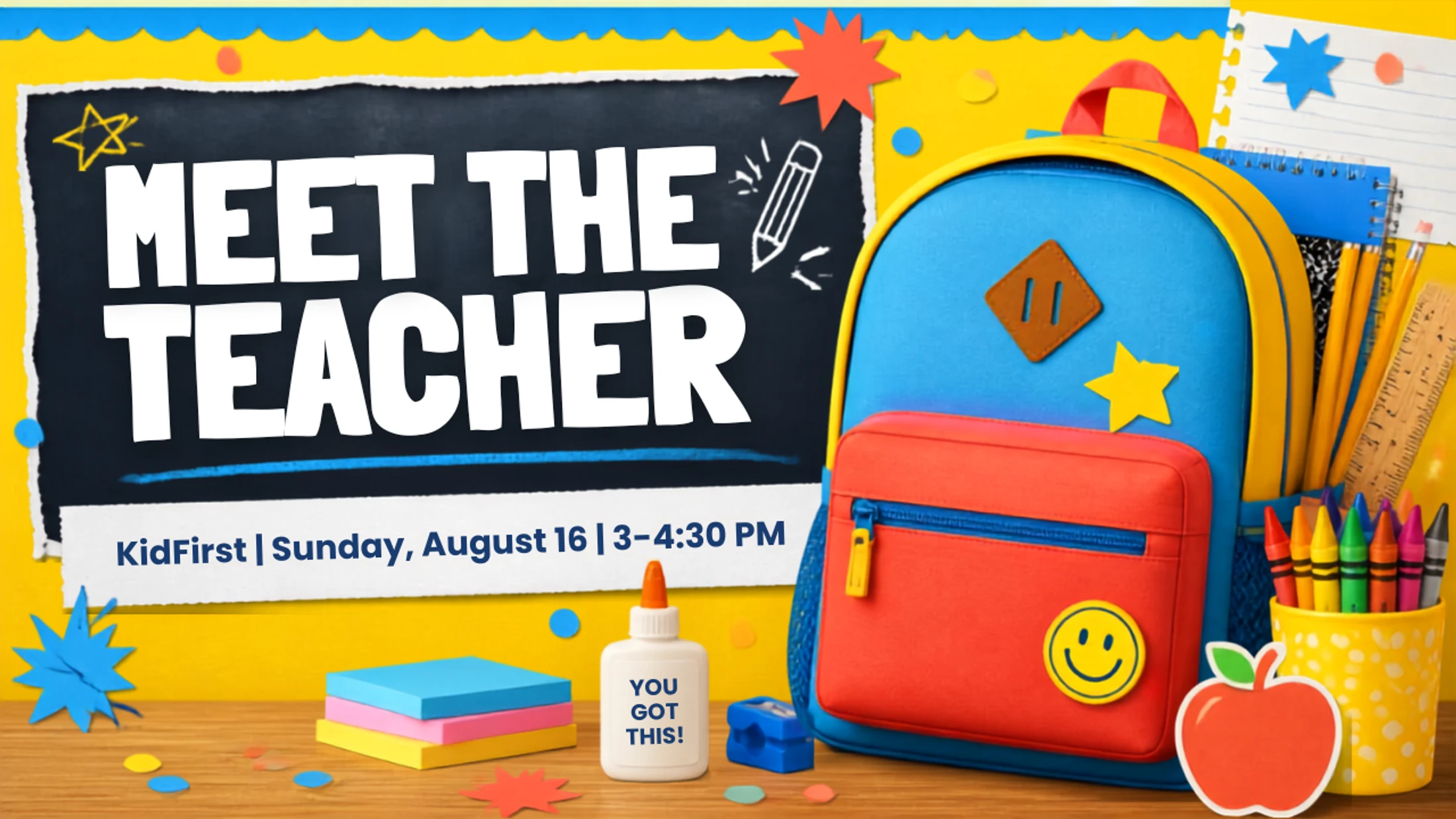 KidFirst Meet the Teacher