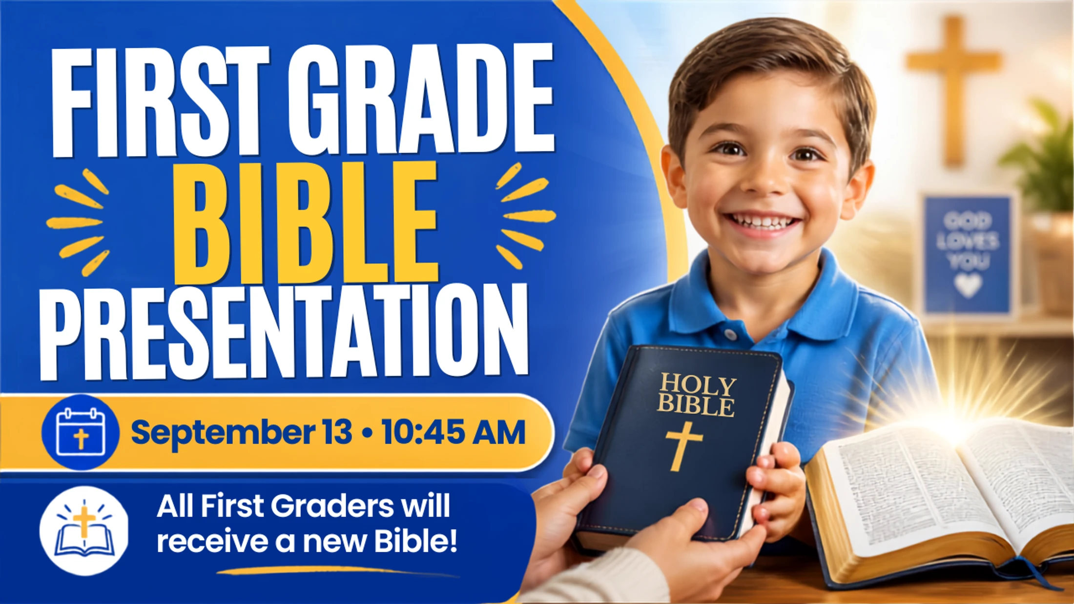 First Grade Bible Presentation
