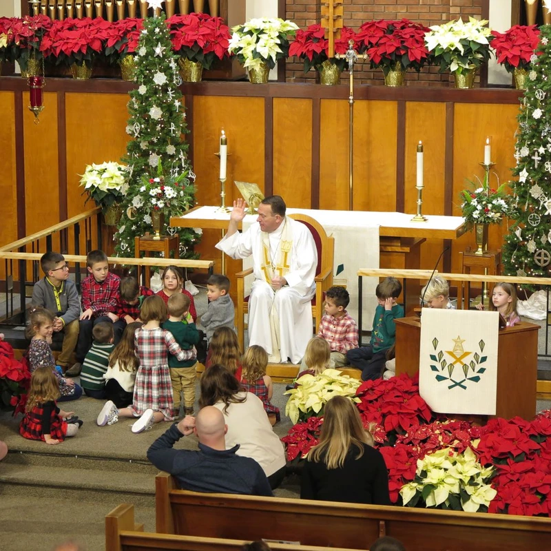 Weekends at St. Paul's are a time of worship, spiritual growth, and fellowship for the whole family—all centered around Jesus and His good gifts. All are welcome to join us.