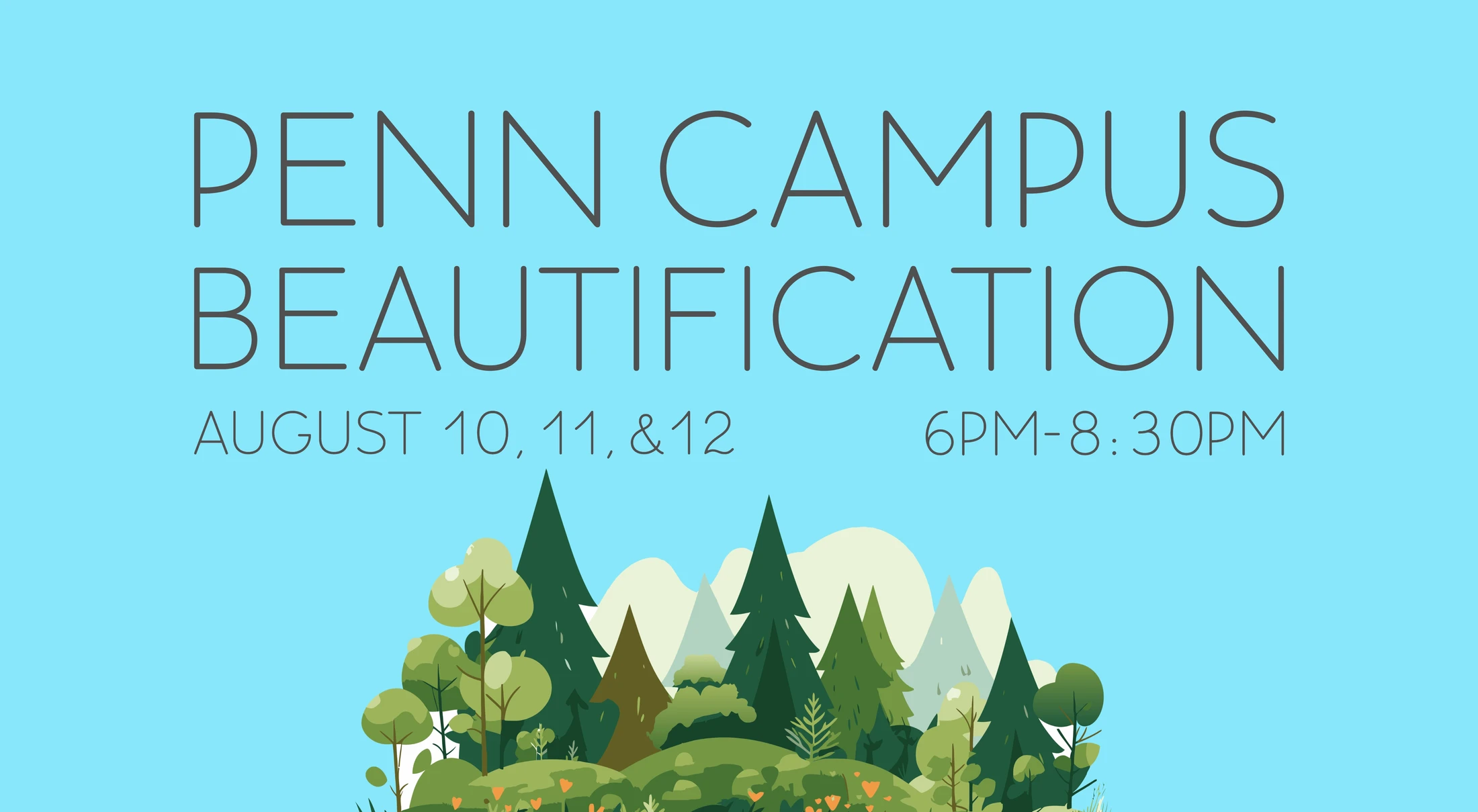 Penn. Campus Beautification