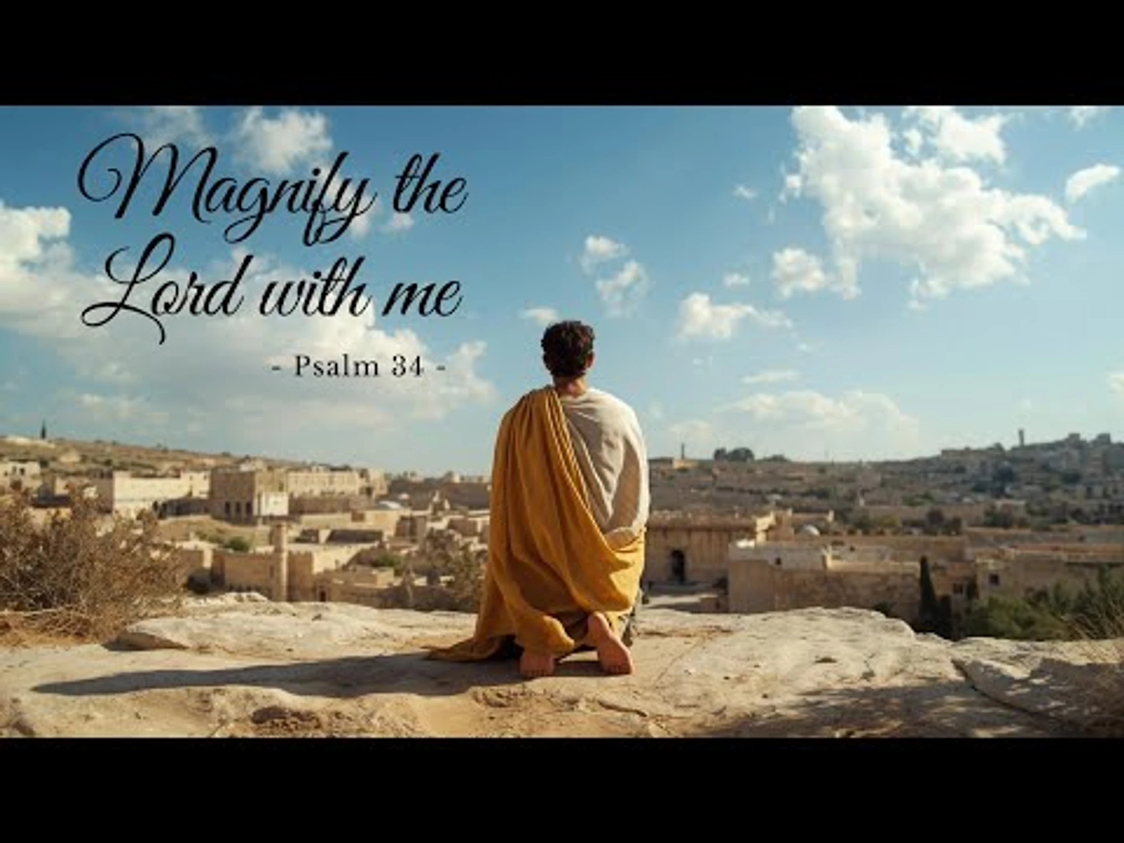 Magnify the Lord with Me -- Psalm 34