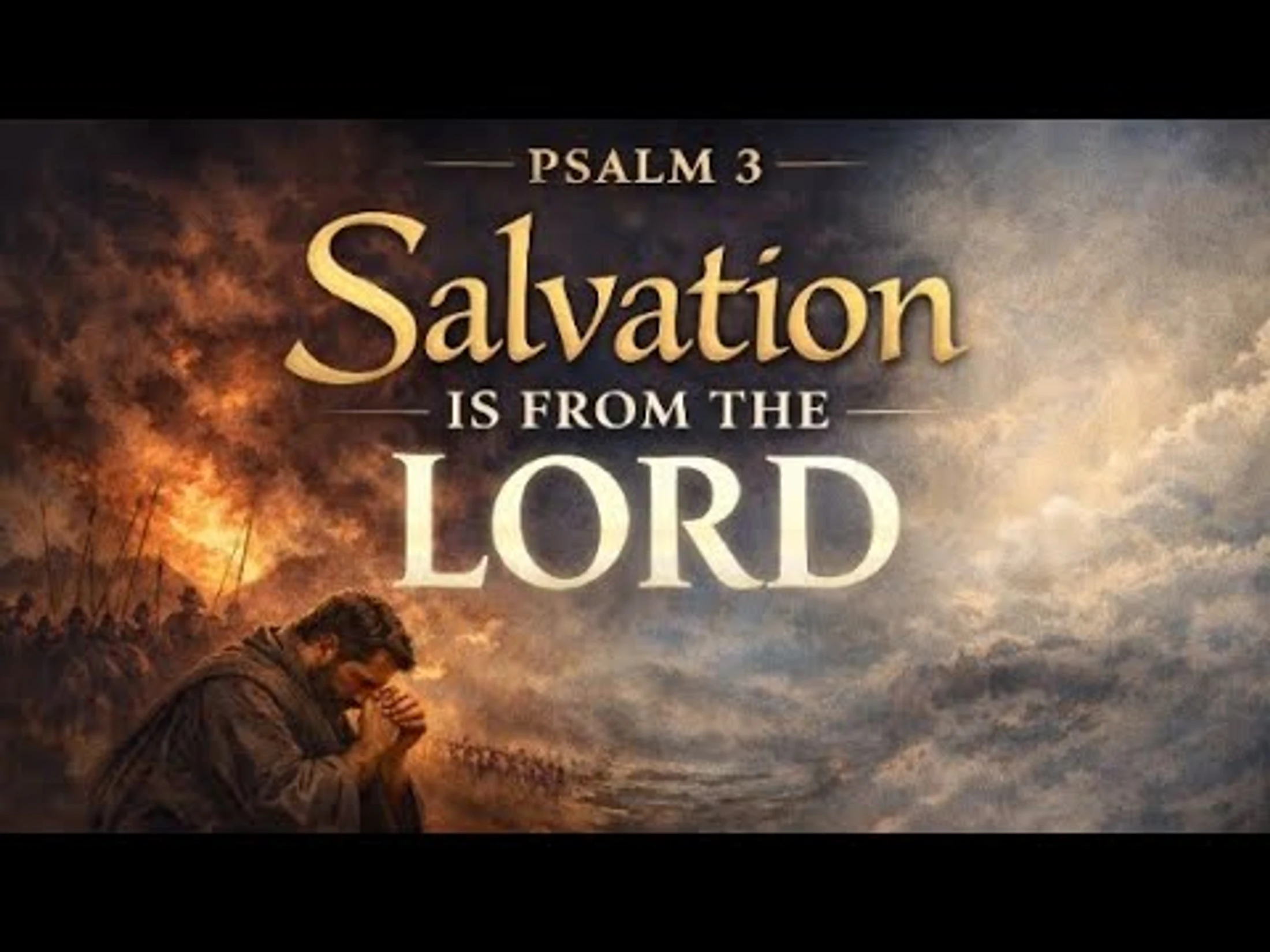 Salvation Belongs to the Lord -- Psalm 3