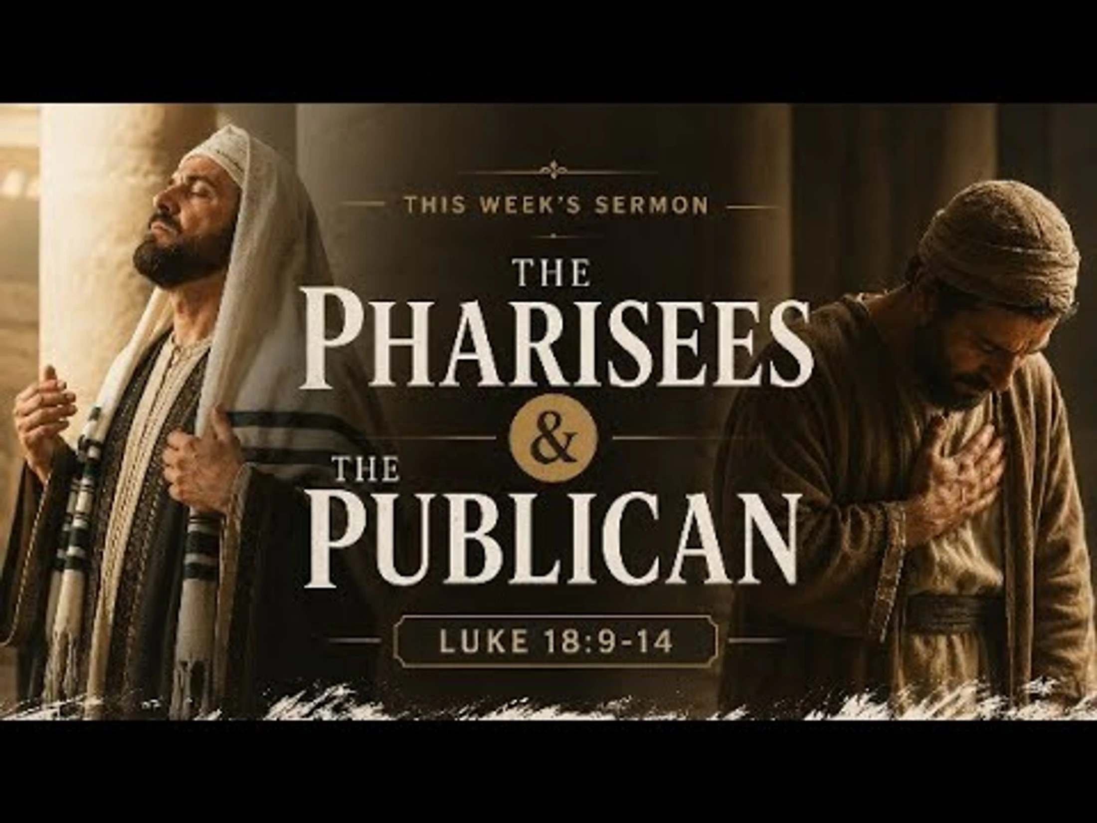 The Pharisees and the Publican -- Luke 18:9-14