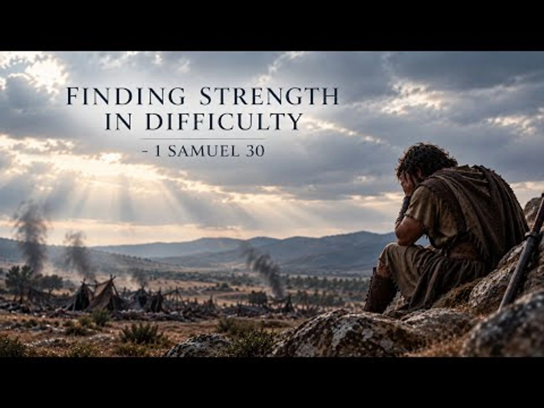 Finding Strength in Difficulty -- 1 Samuel 30
