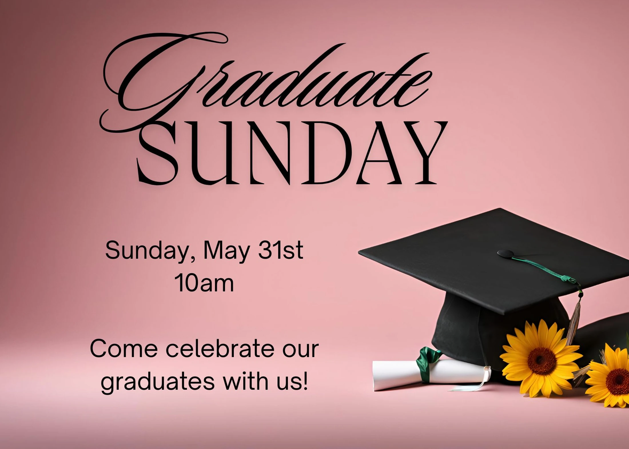 Graduate Sunday