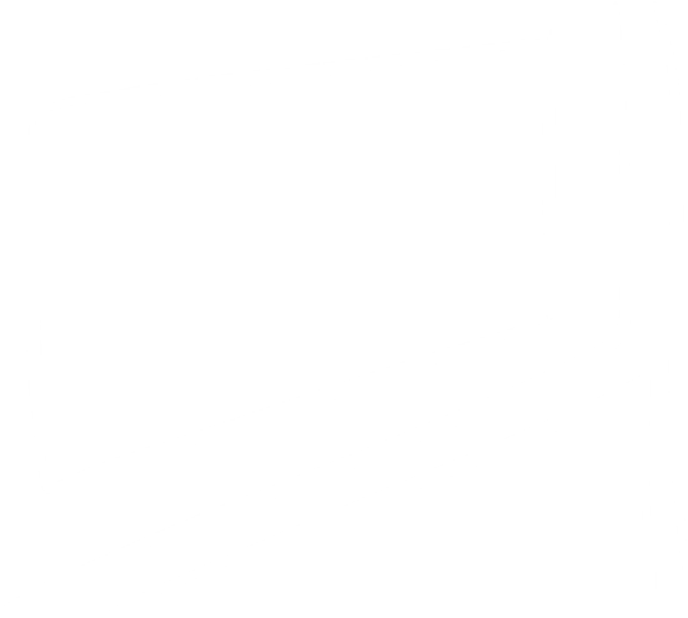 A minimalist graphic illustration featuring a series of nested, hand-drawn white lines and frames with rounded corners on a transparent background.