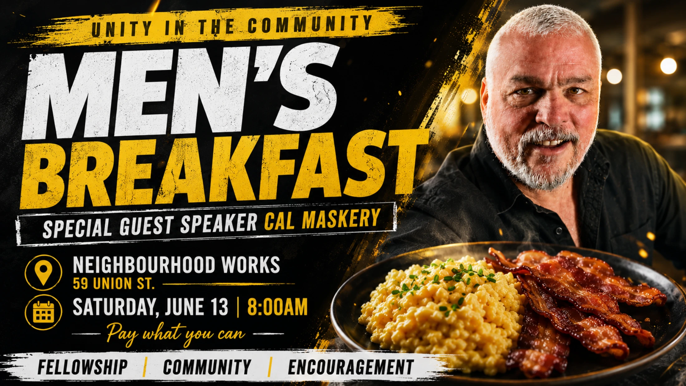 Unity In The Community - Men's Breakfast