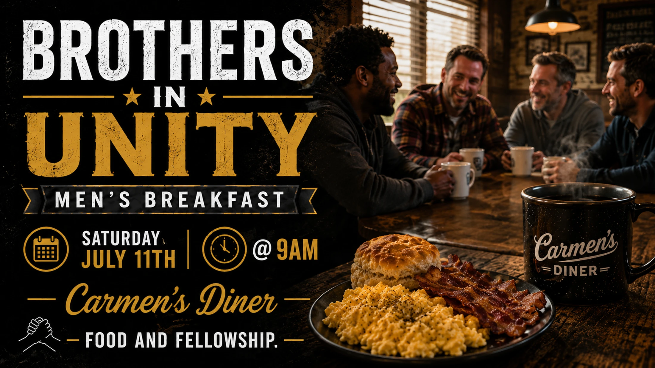 Brother's In Unity - Men's Breakfast