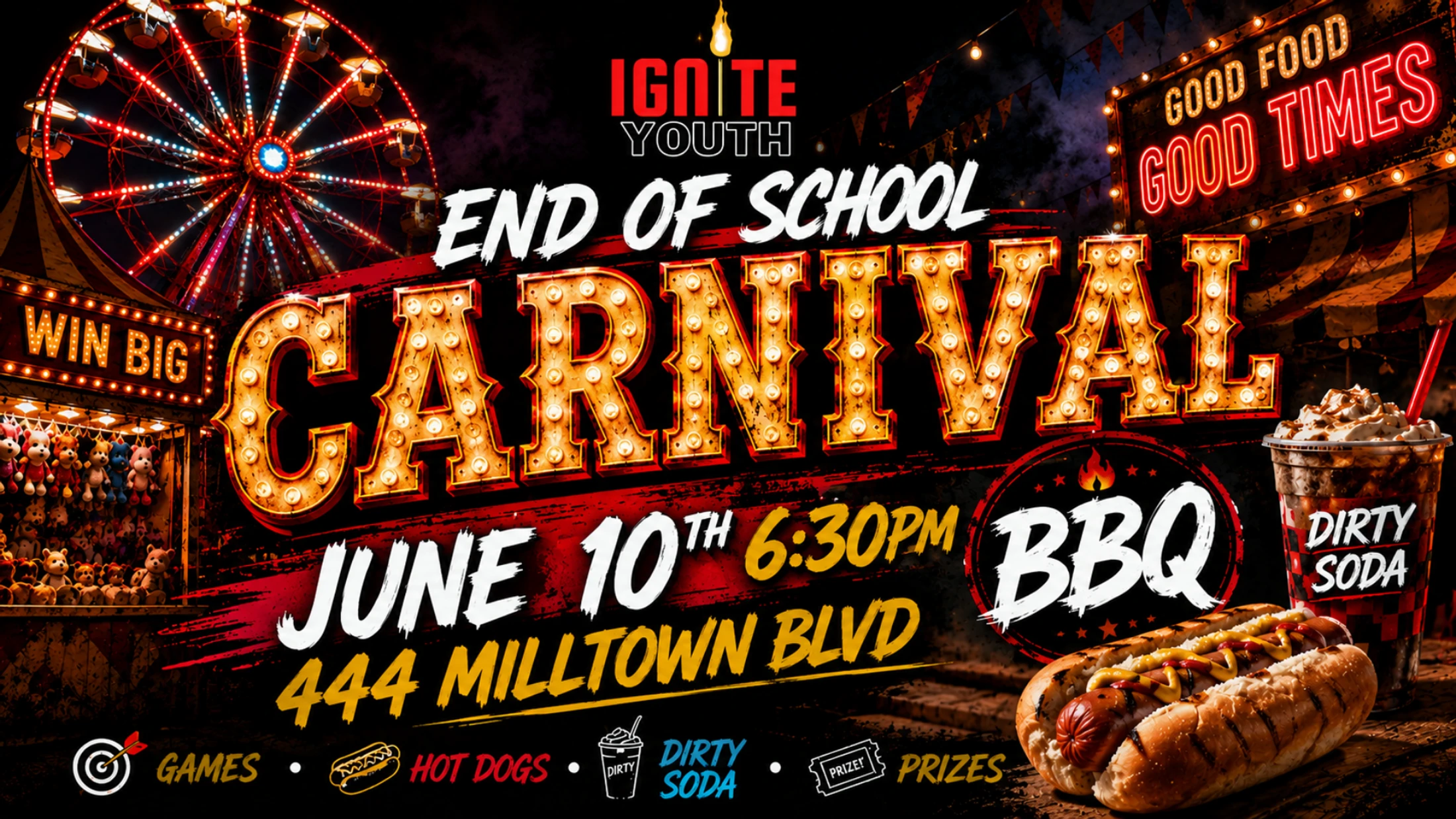 Ignite Youth - End of School Carnival