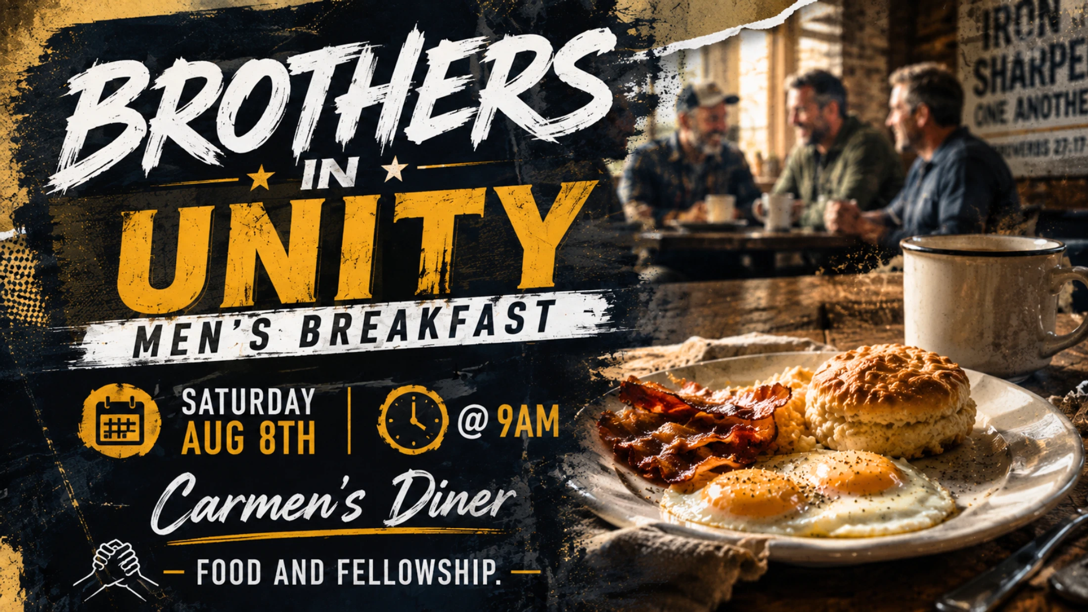 Brother's In Unity - Men's Breakfast