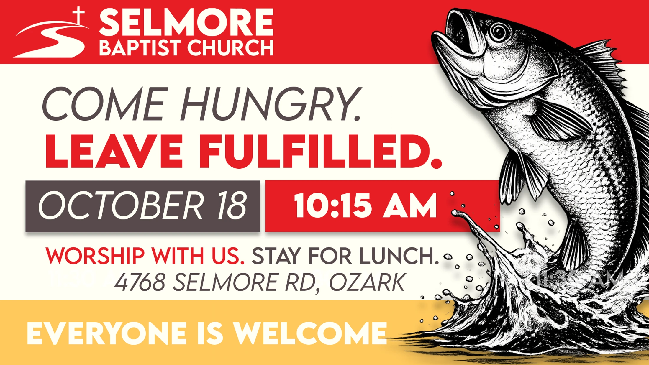 Worship, Fish Fry & Block Party