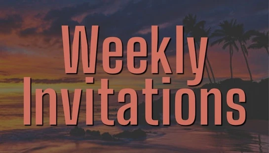 We're not challenging you, we're inviting you!