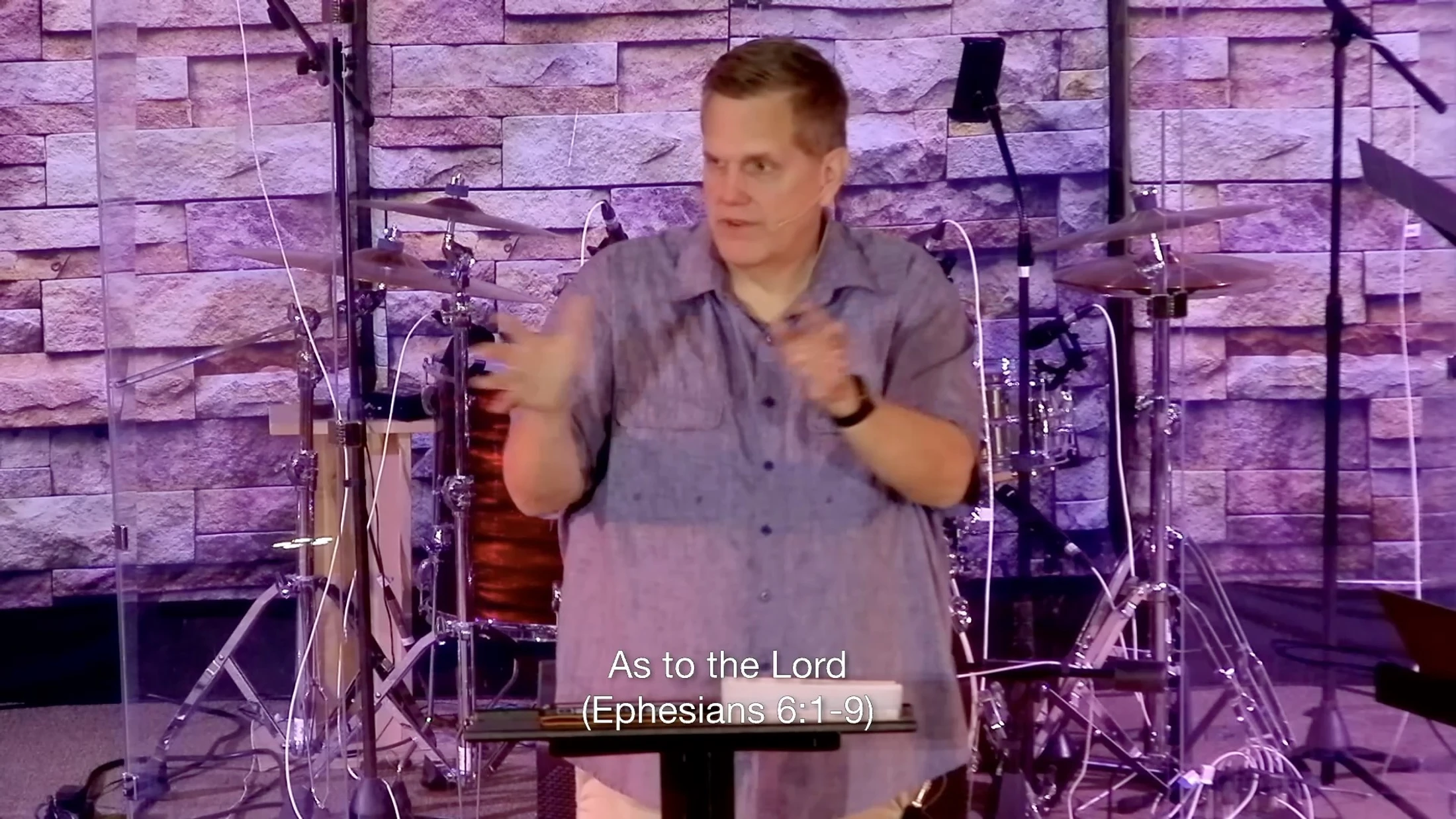 As to the Lord