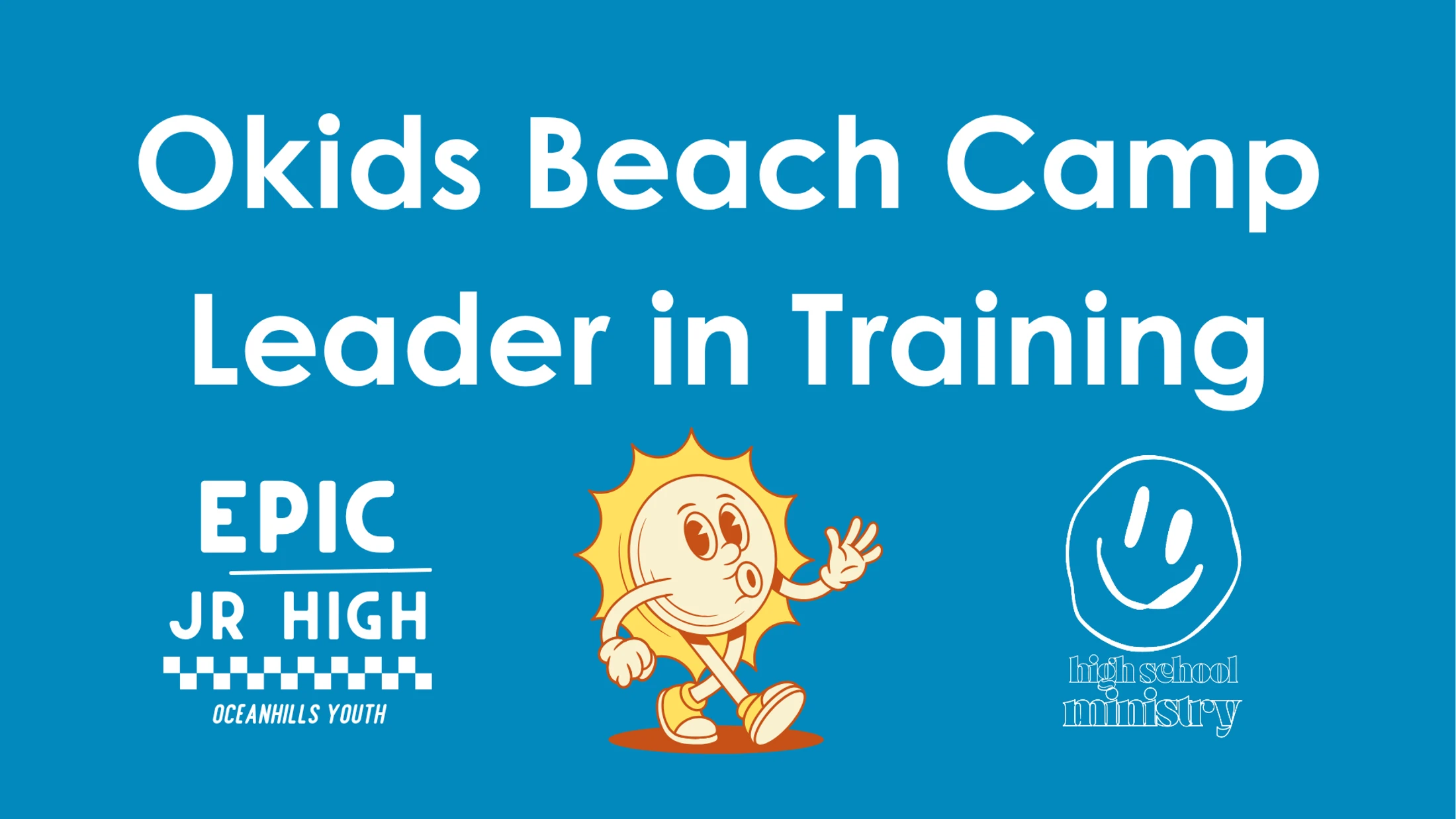 Okids Beach Camp Leader in Training