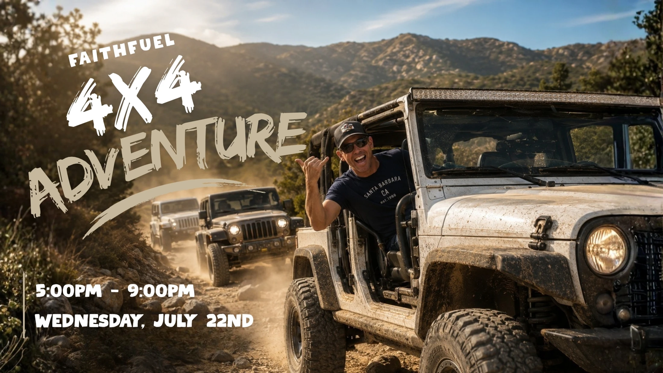 FaithFuel Men's 4X4 Adventure!