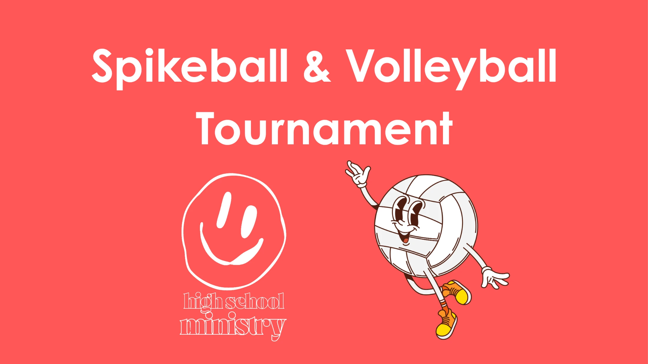 Spikeball & Volleyball Tournament [High School Ministry]