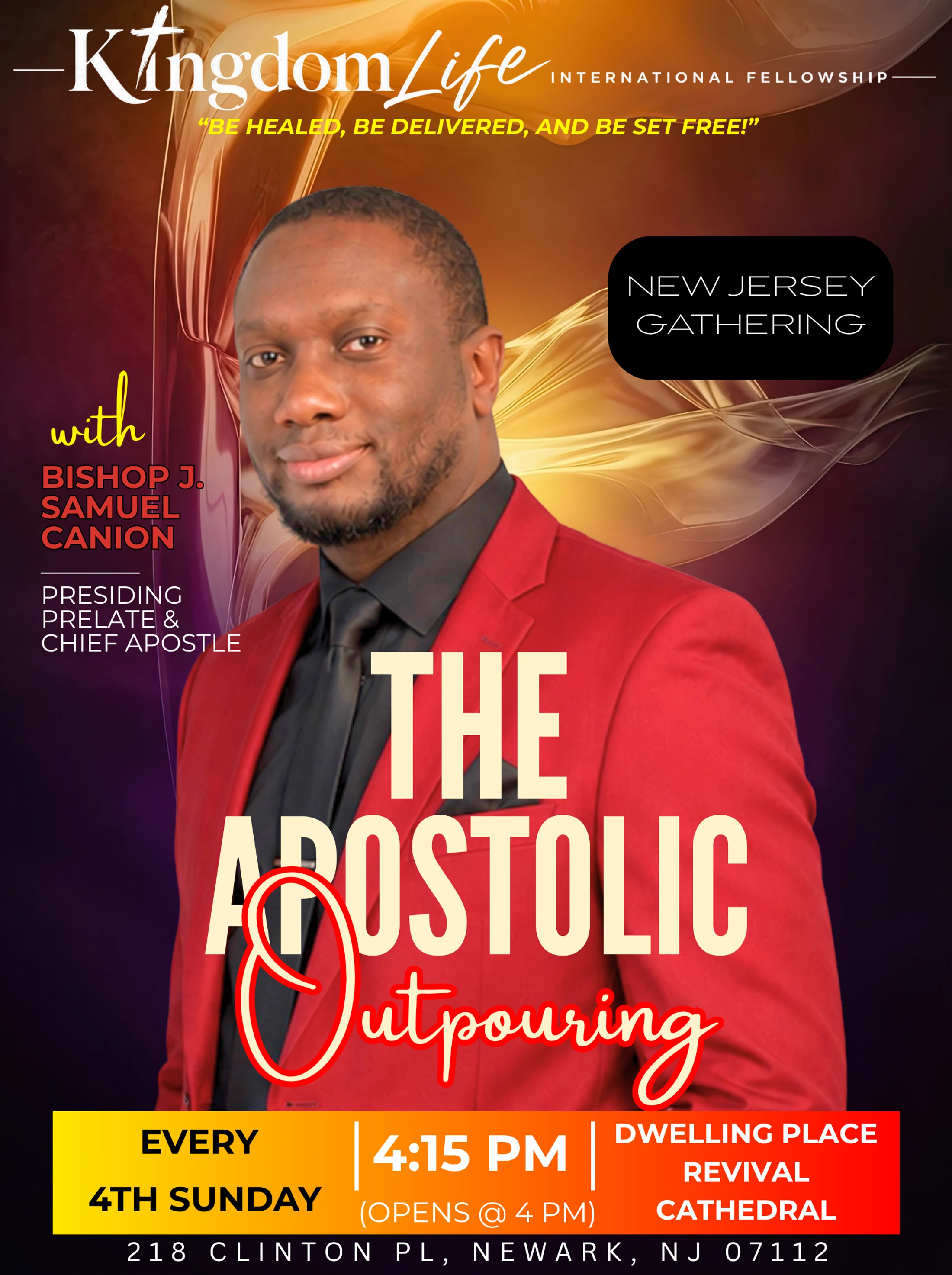 THE APOSTOLIC OUTPOURING - New Jersey Gathering