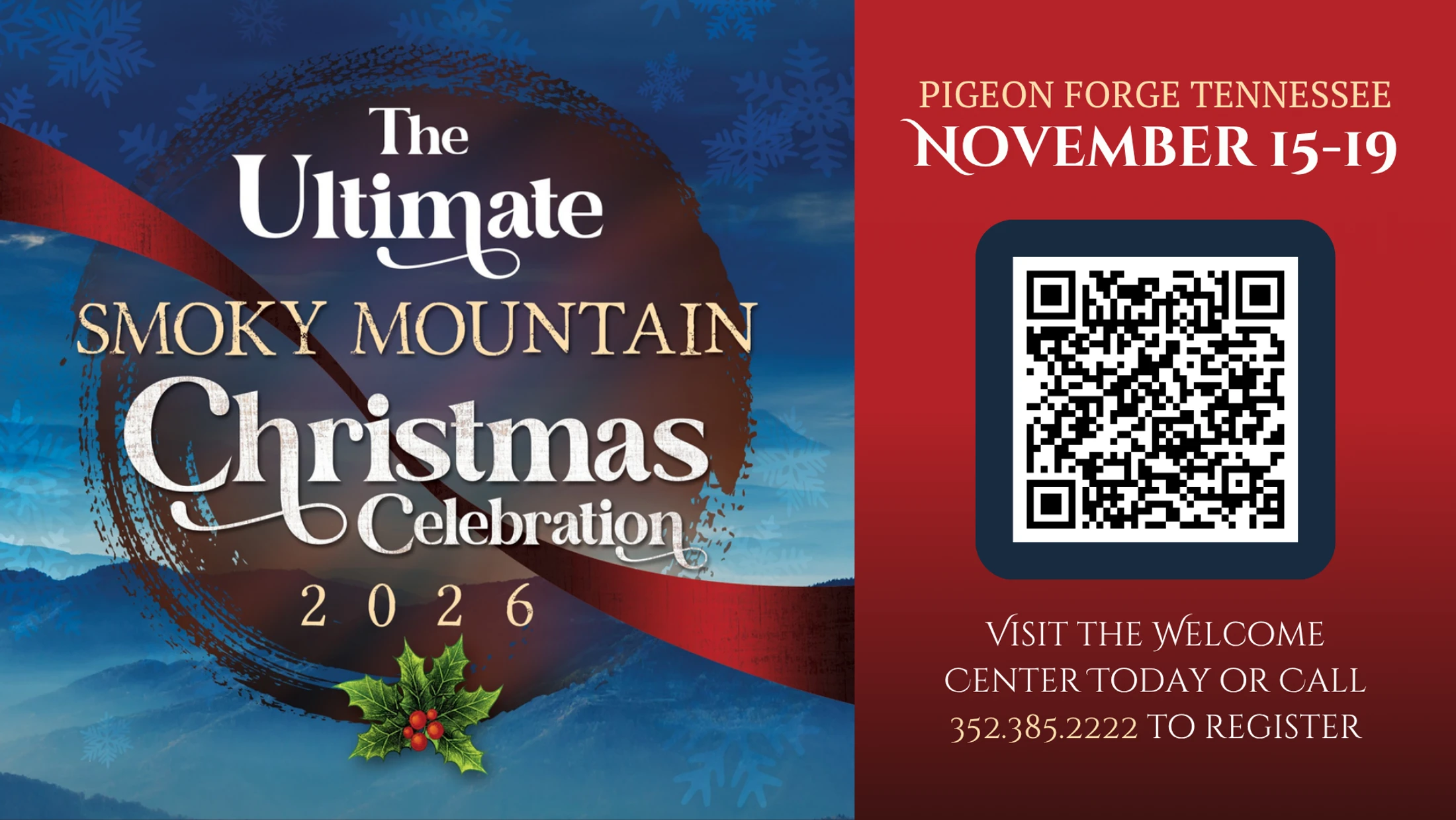 The Ultimate Smoky Mountain Christmas Celebration 2026