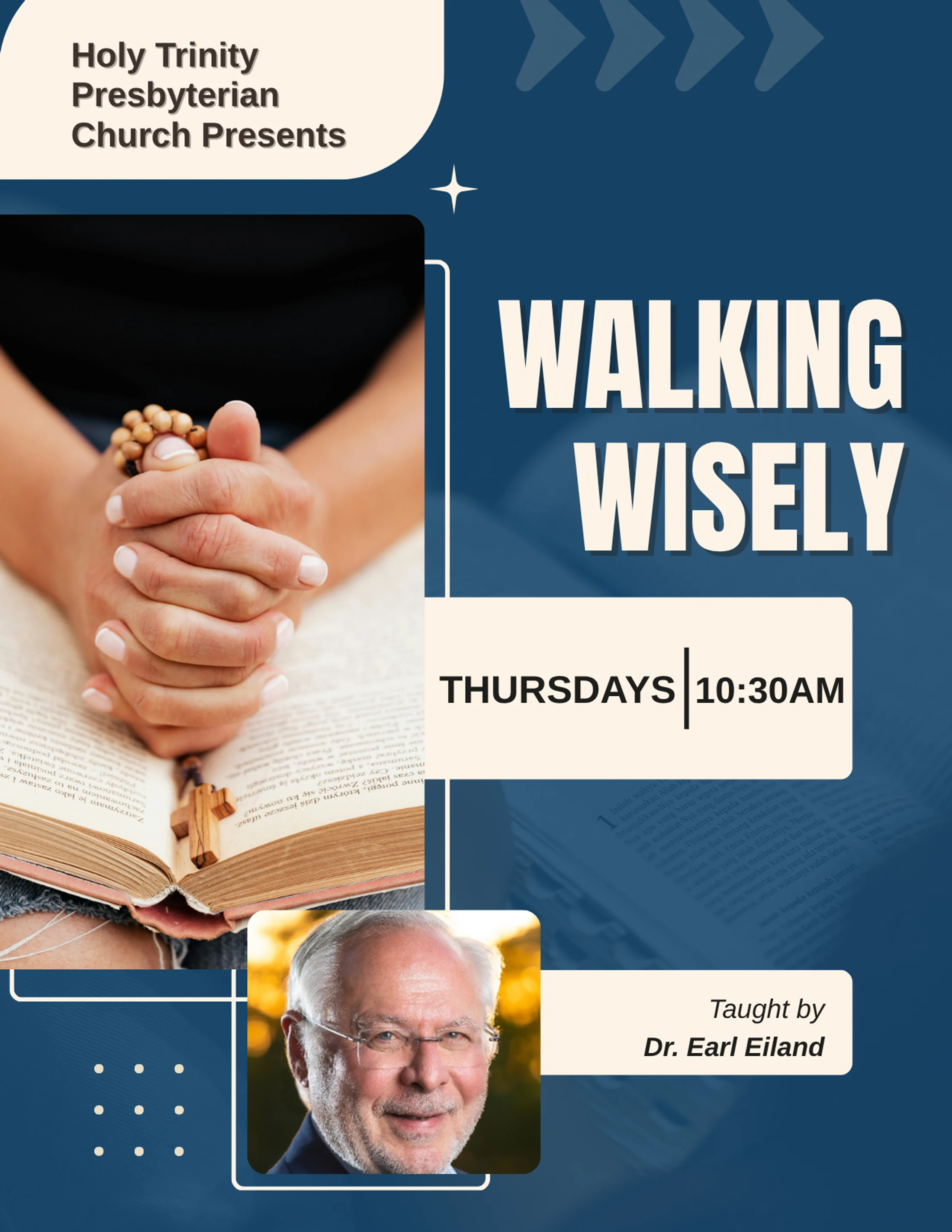 Walking Wisely with Earl Eiland