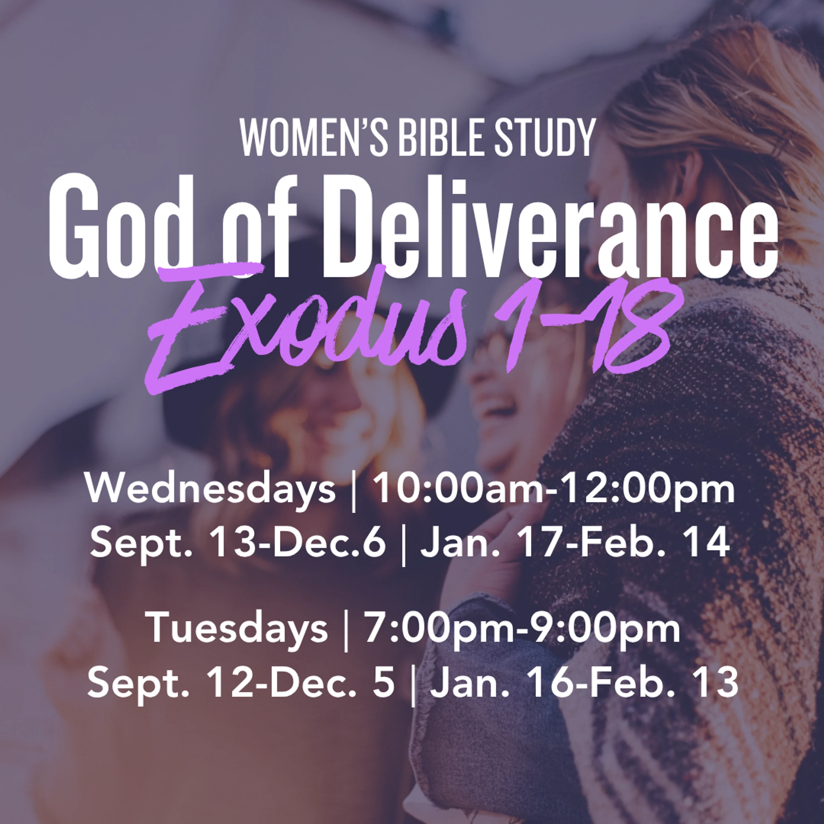 <span style="letter-spacing: -0.04rem;">God of Deliverance: Exodus 1-18</span>