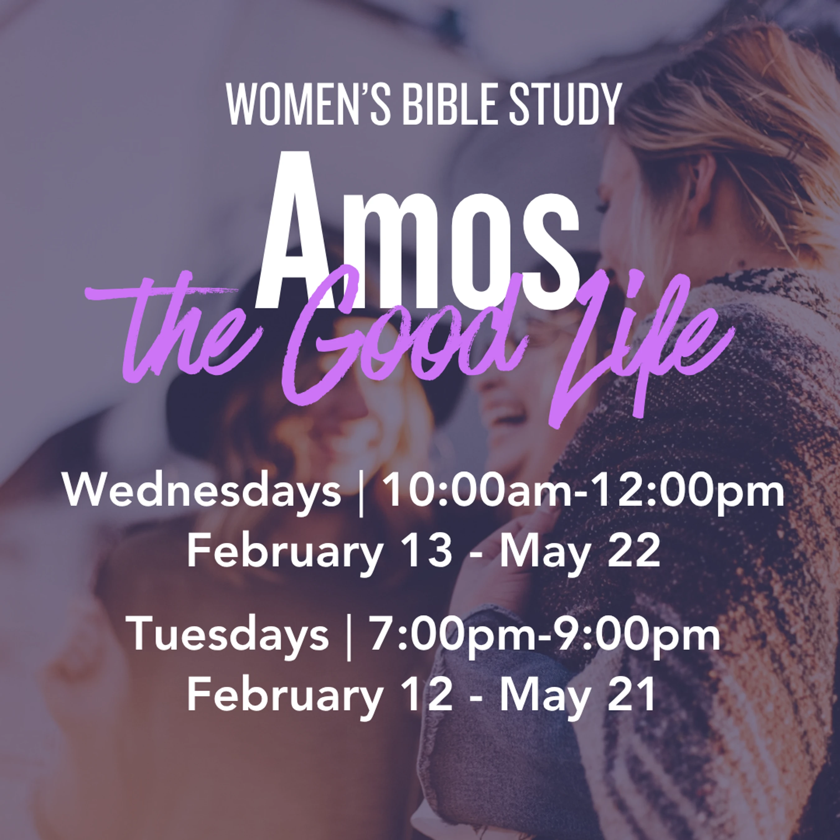 Amos: <br>The Good Life