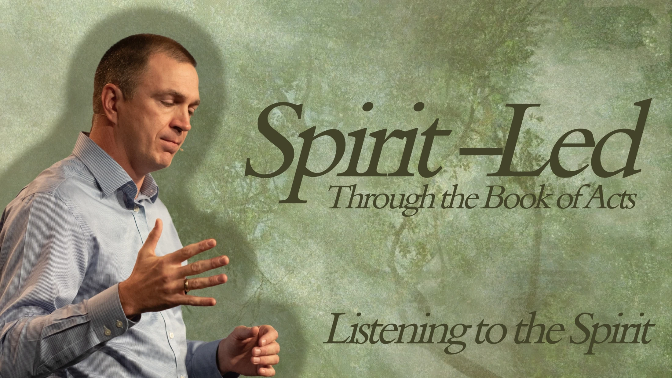 Spirit-Led: Listening to the Holy Spirit