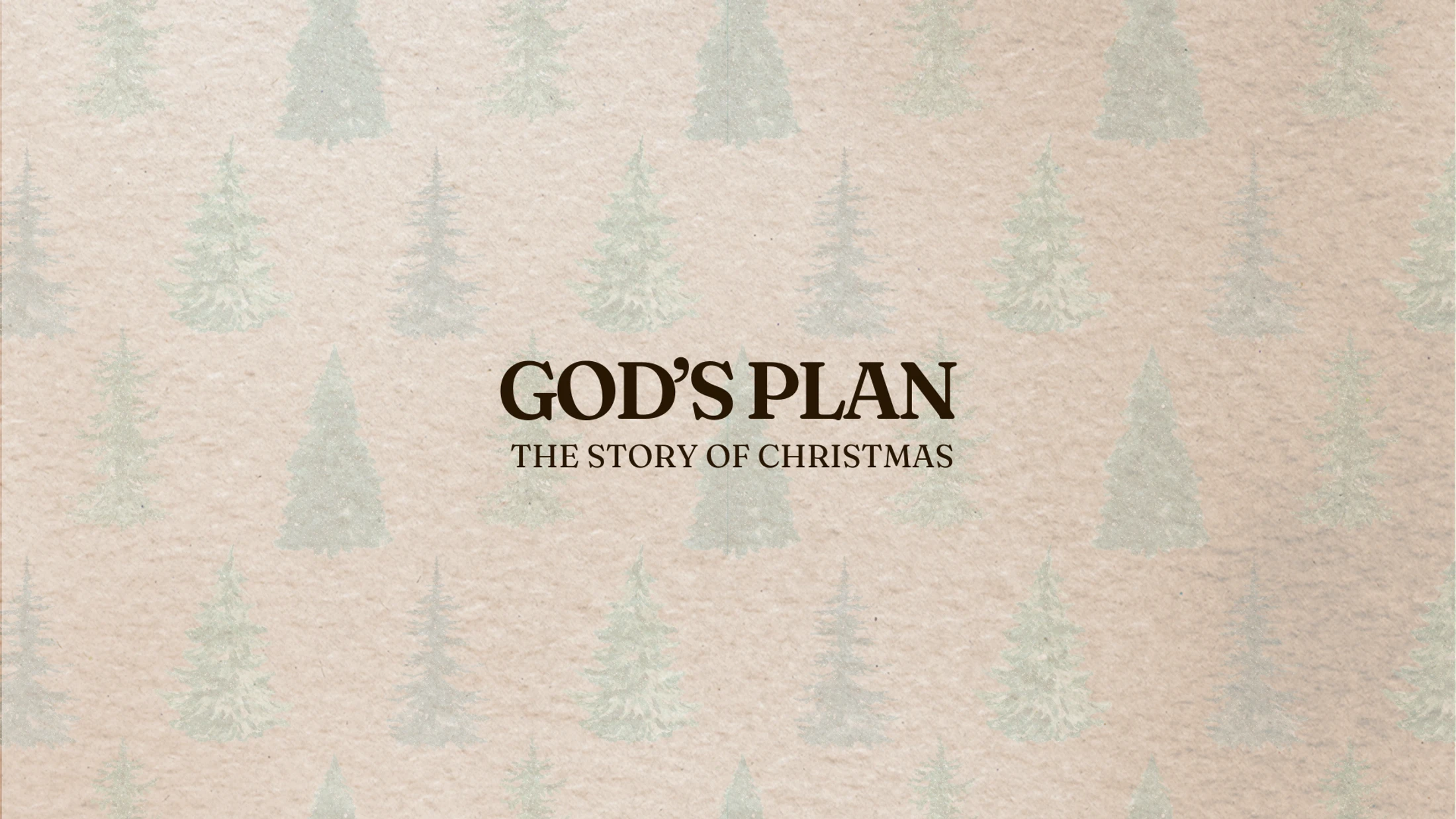 Christmas: God's Plan