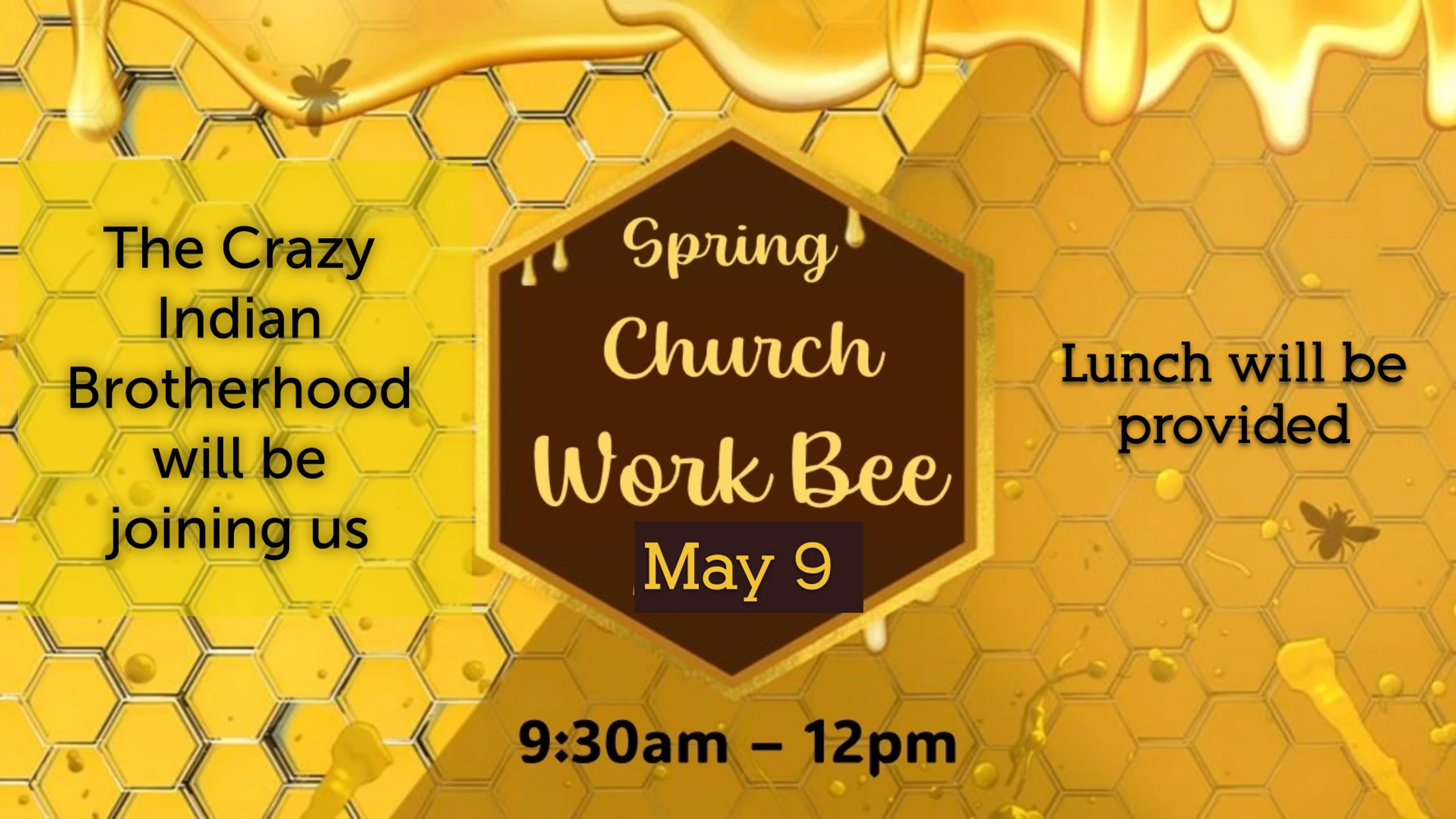 Spring Church Workbee