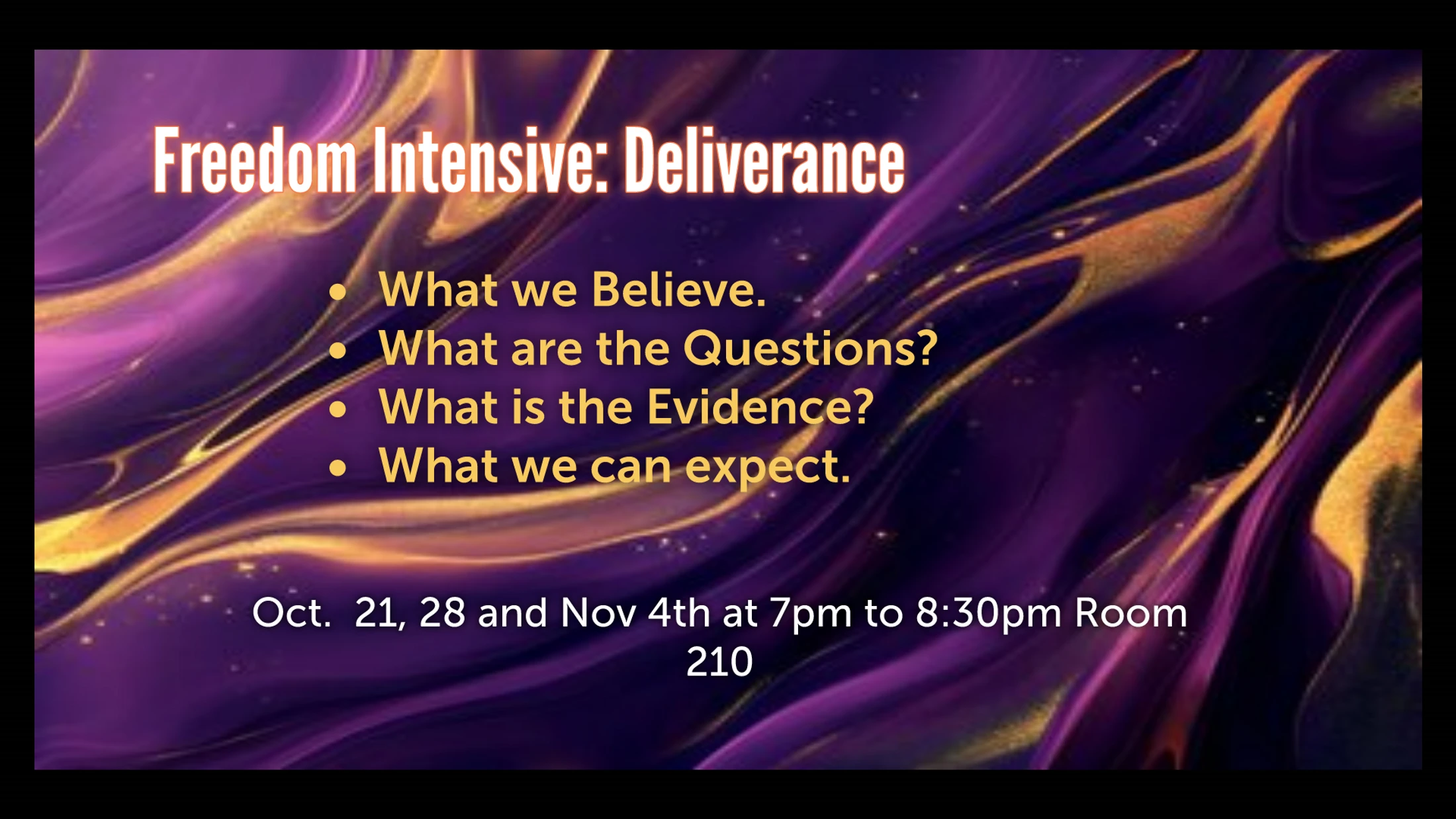 Freedom Intensive
