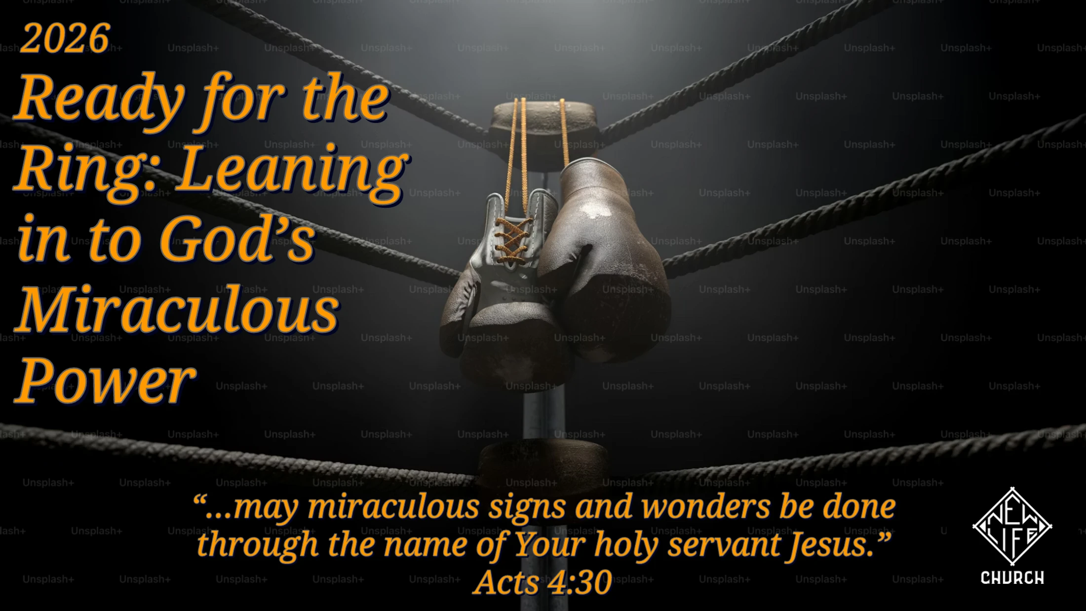 Ready for the Ring: Leaning into God's Miraculous Power