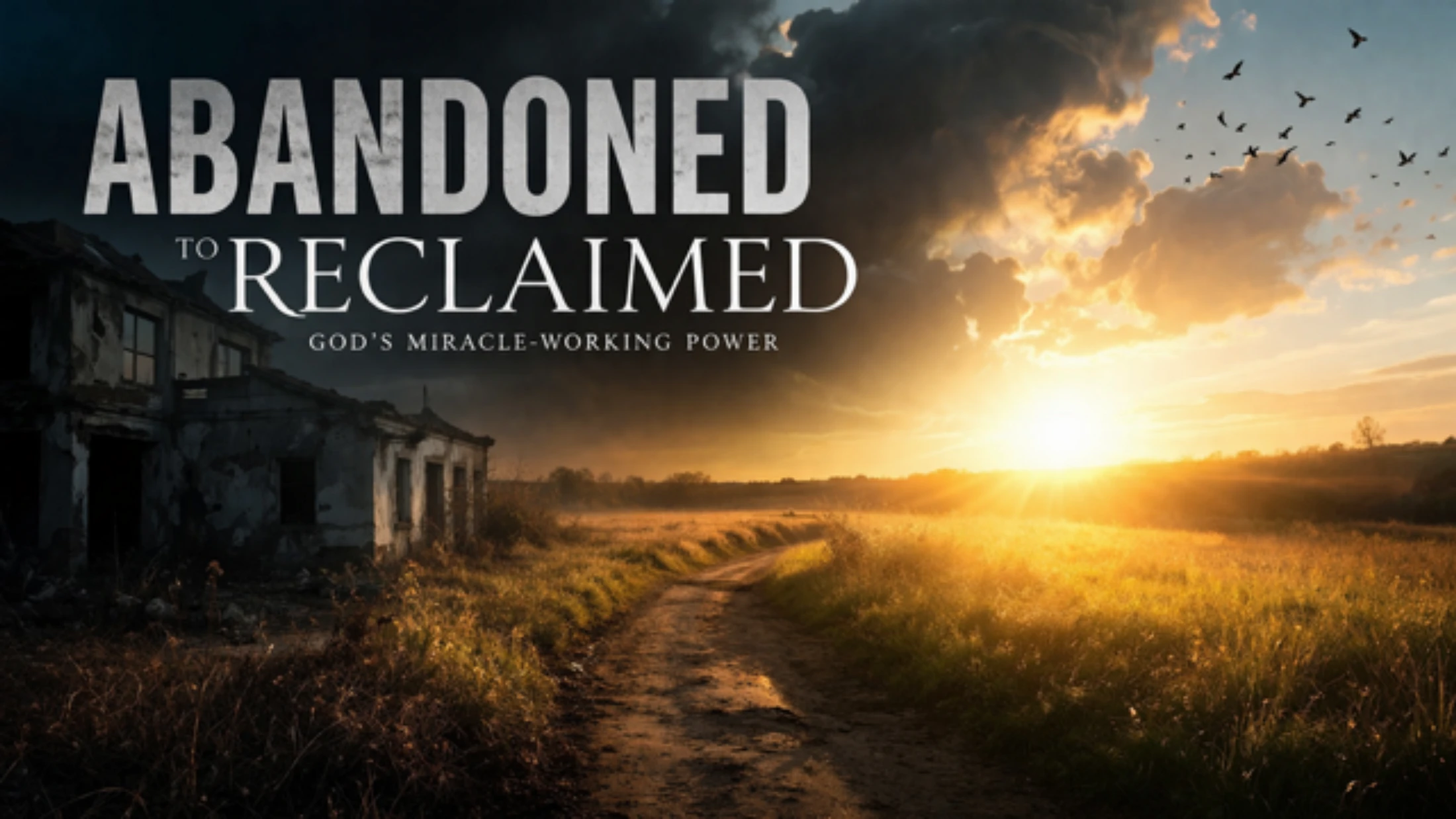 Abandoned to reclaimed - Pastor Ed