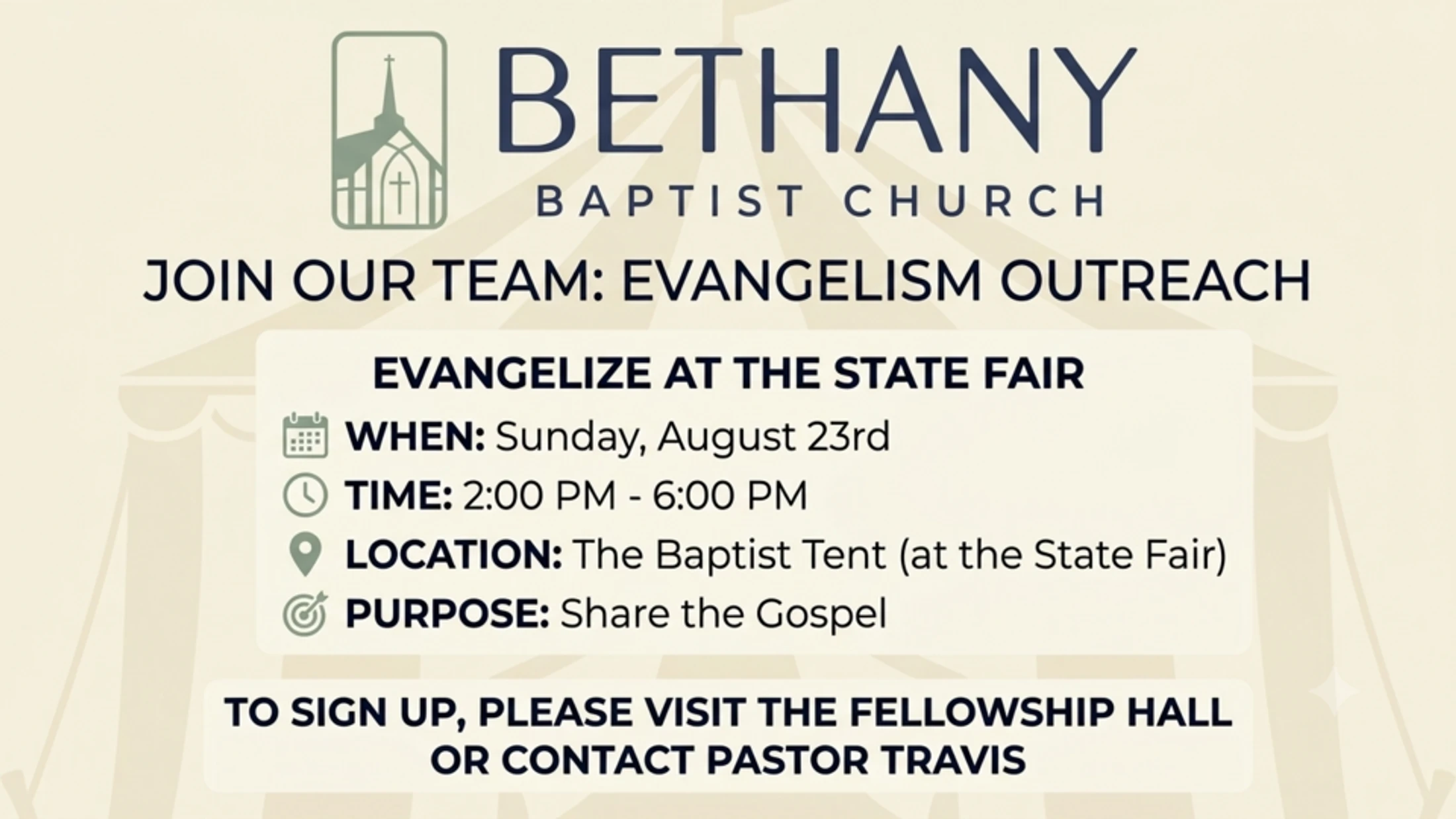 State Fair Evangelism Team
