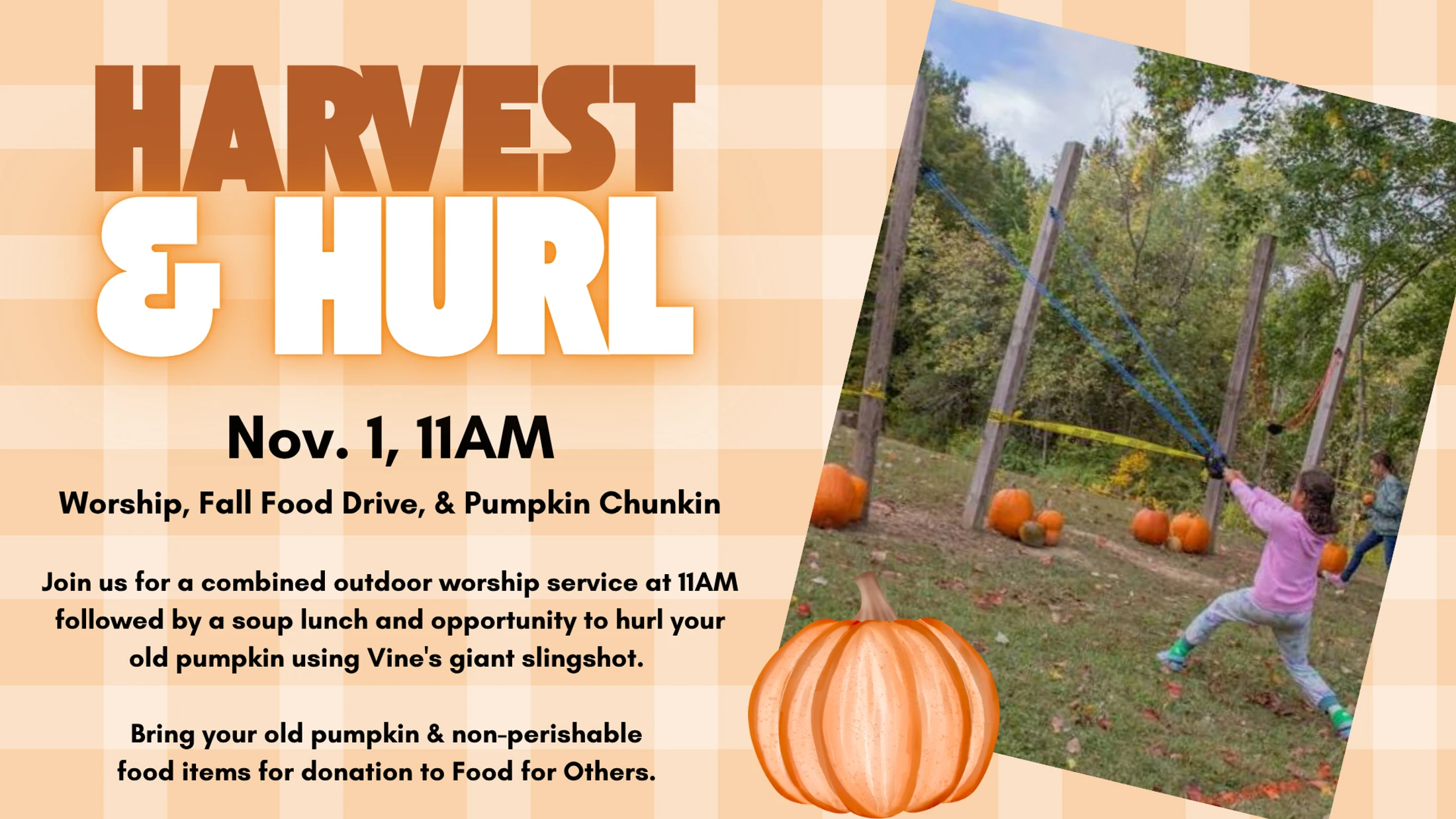 Harvest & Hurl: November 1, 11AM