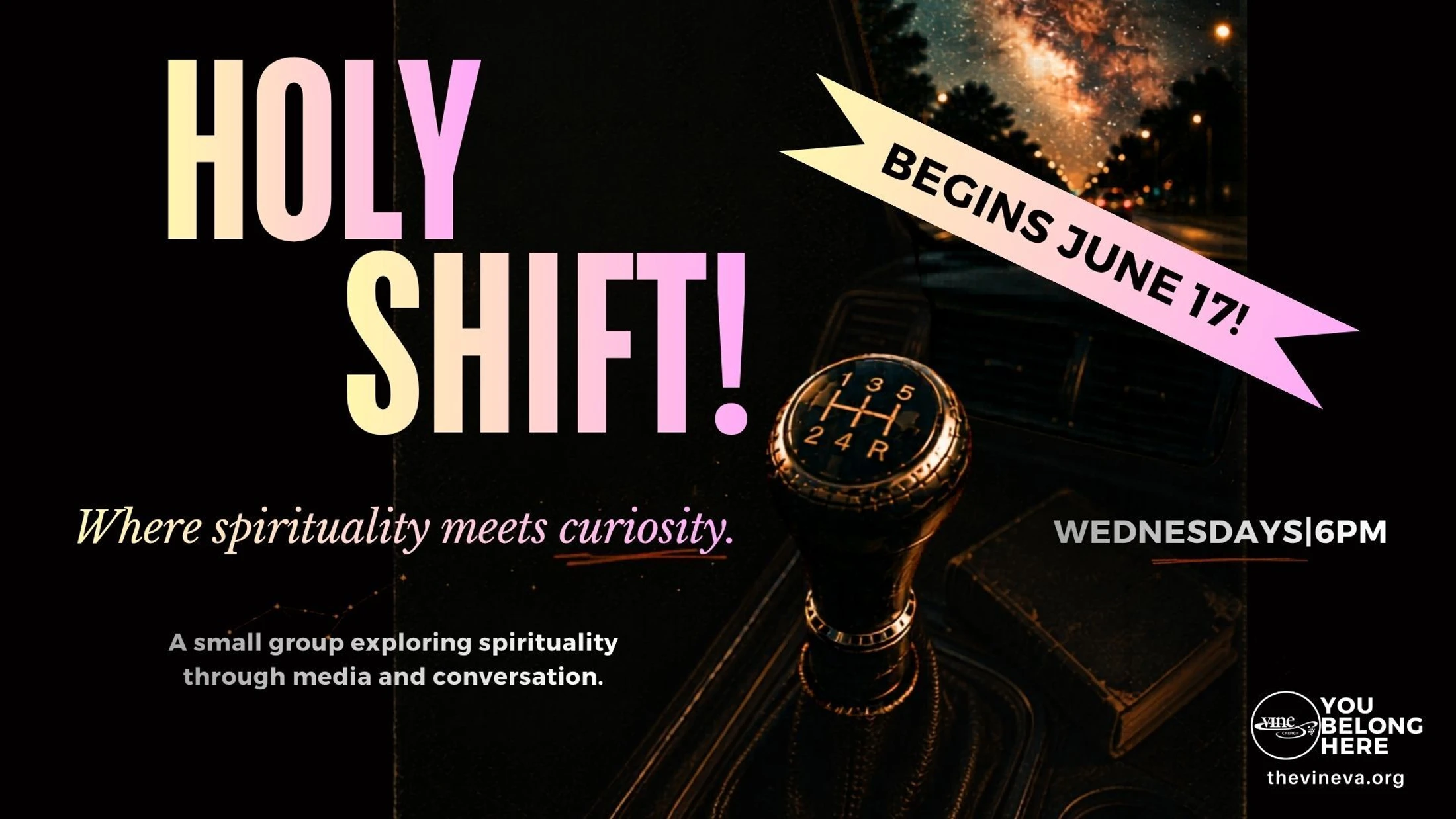 New Small Group: Holy Shift!