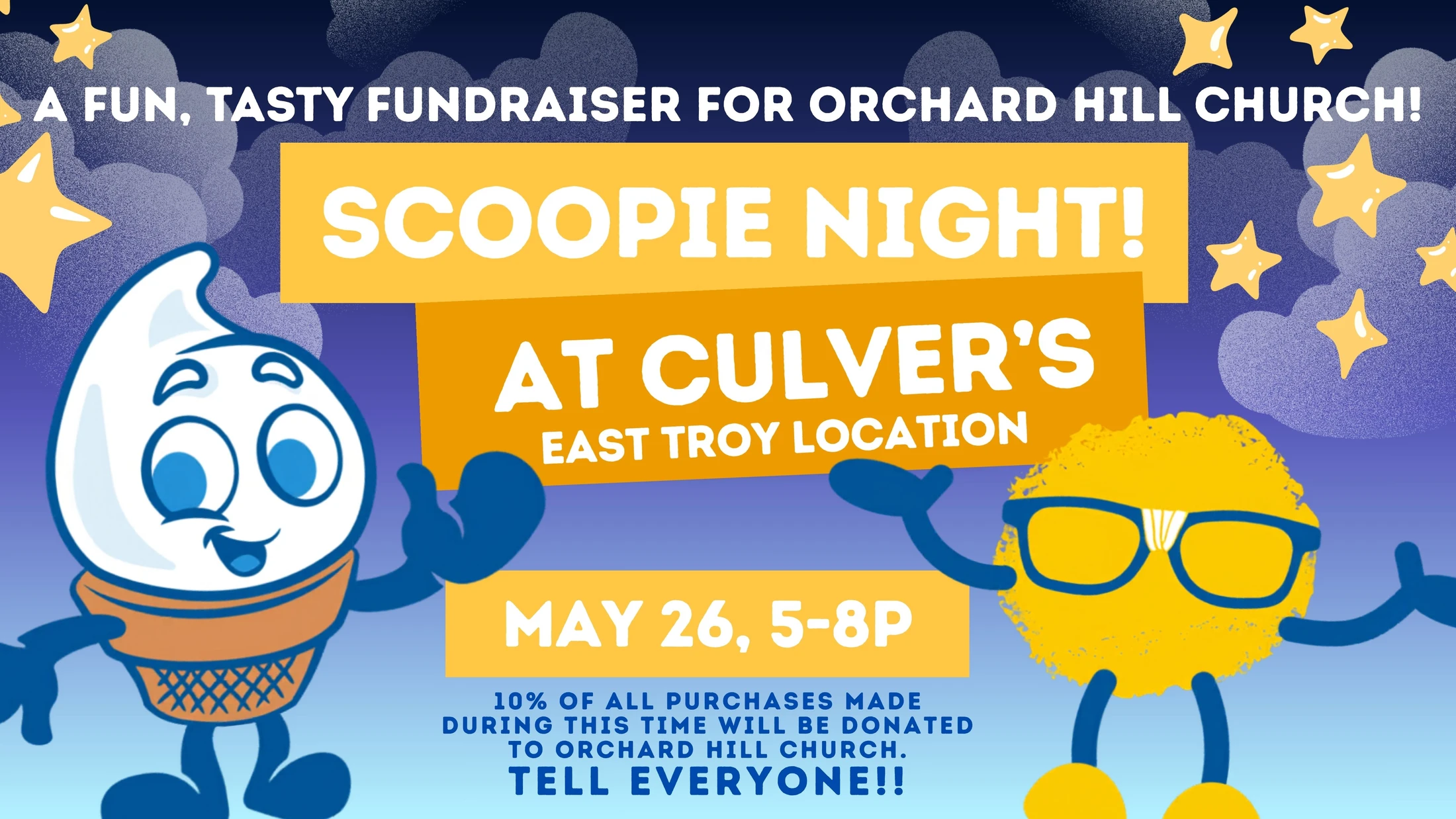 Scoopie Night Fundraiser