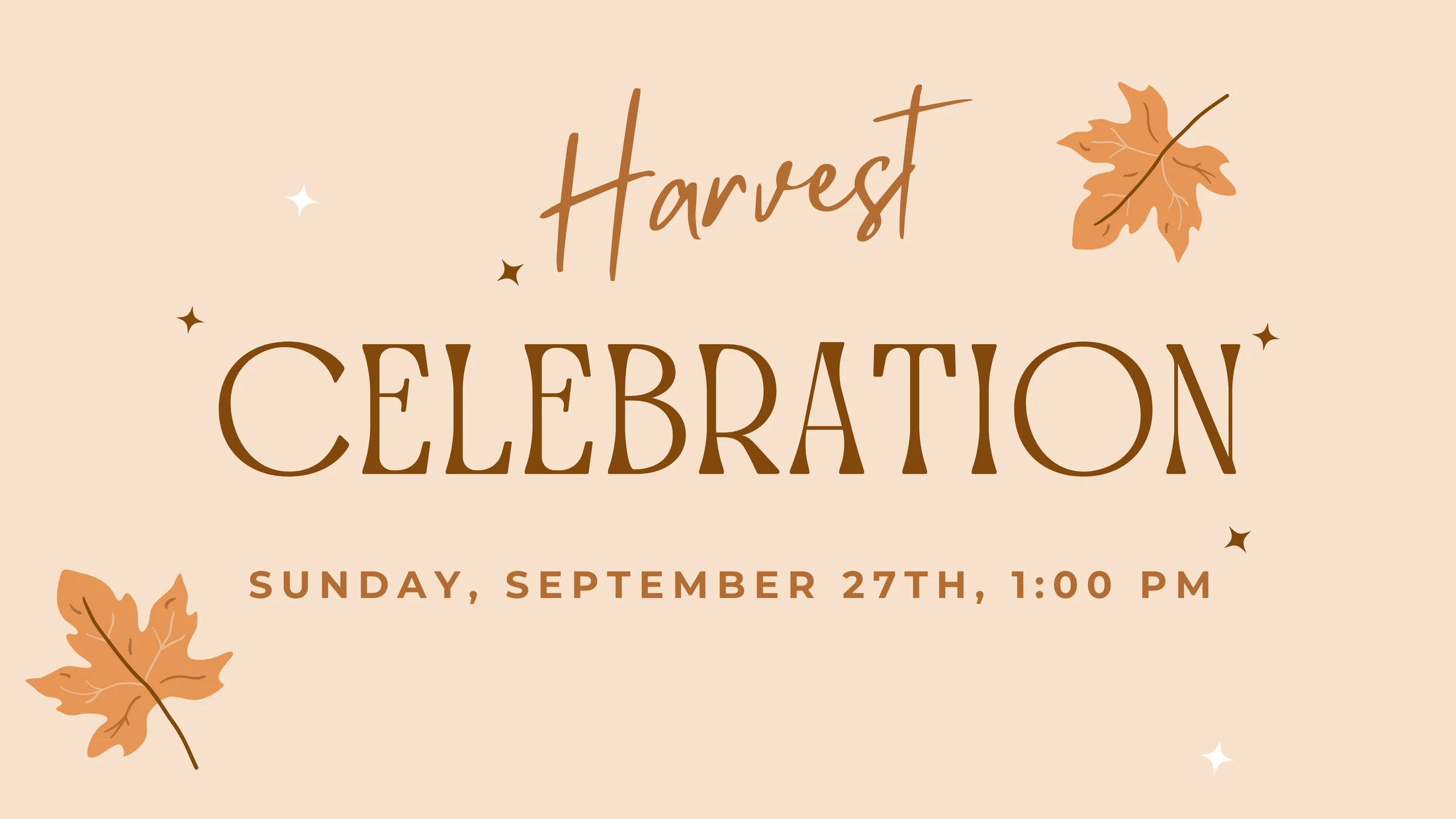 Harvest Celebration