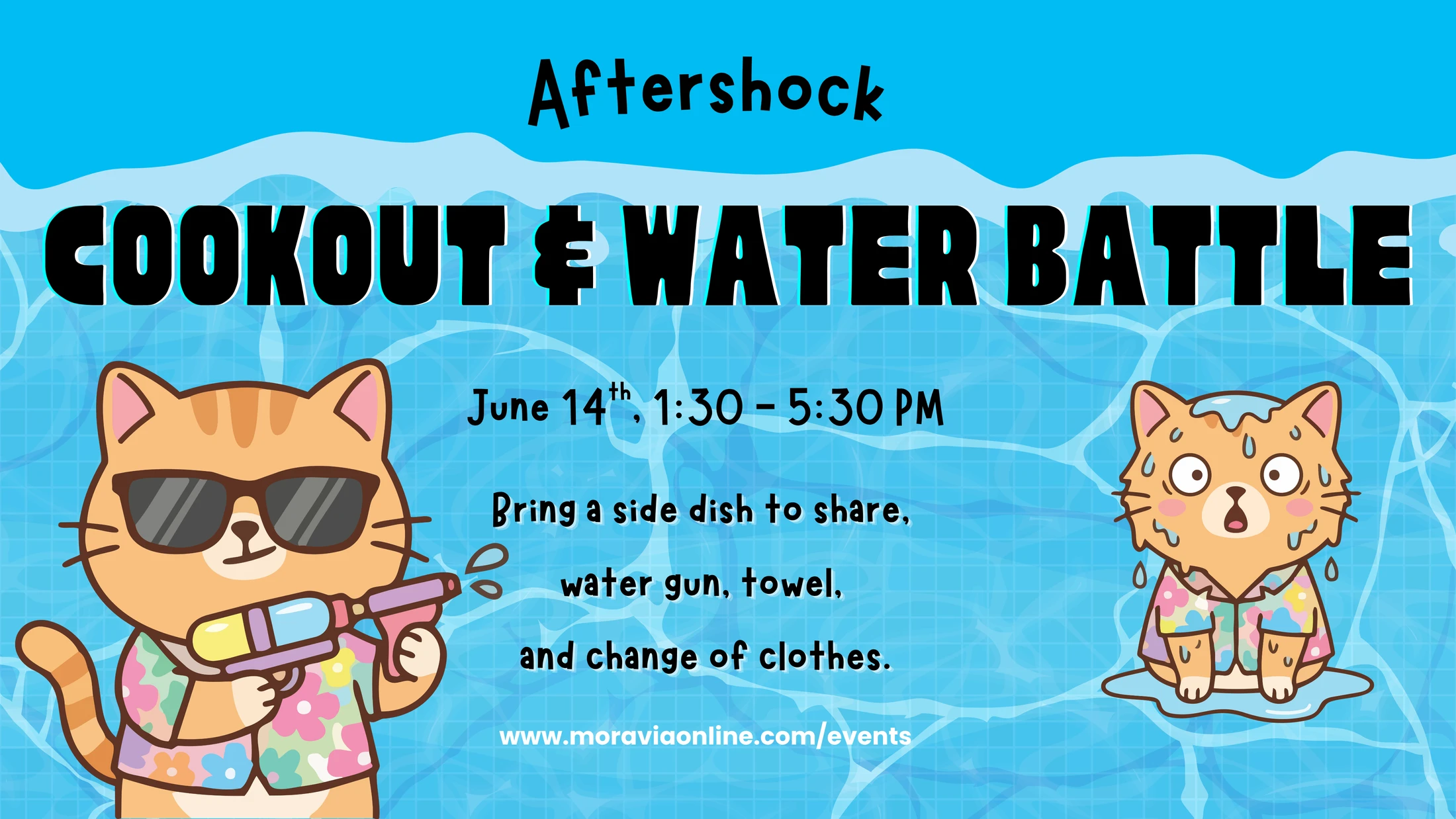 Aftershock Cookout and Water Battle