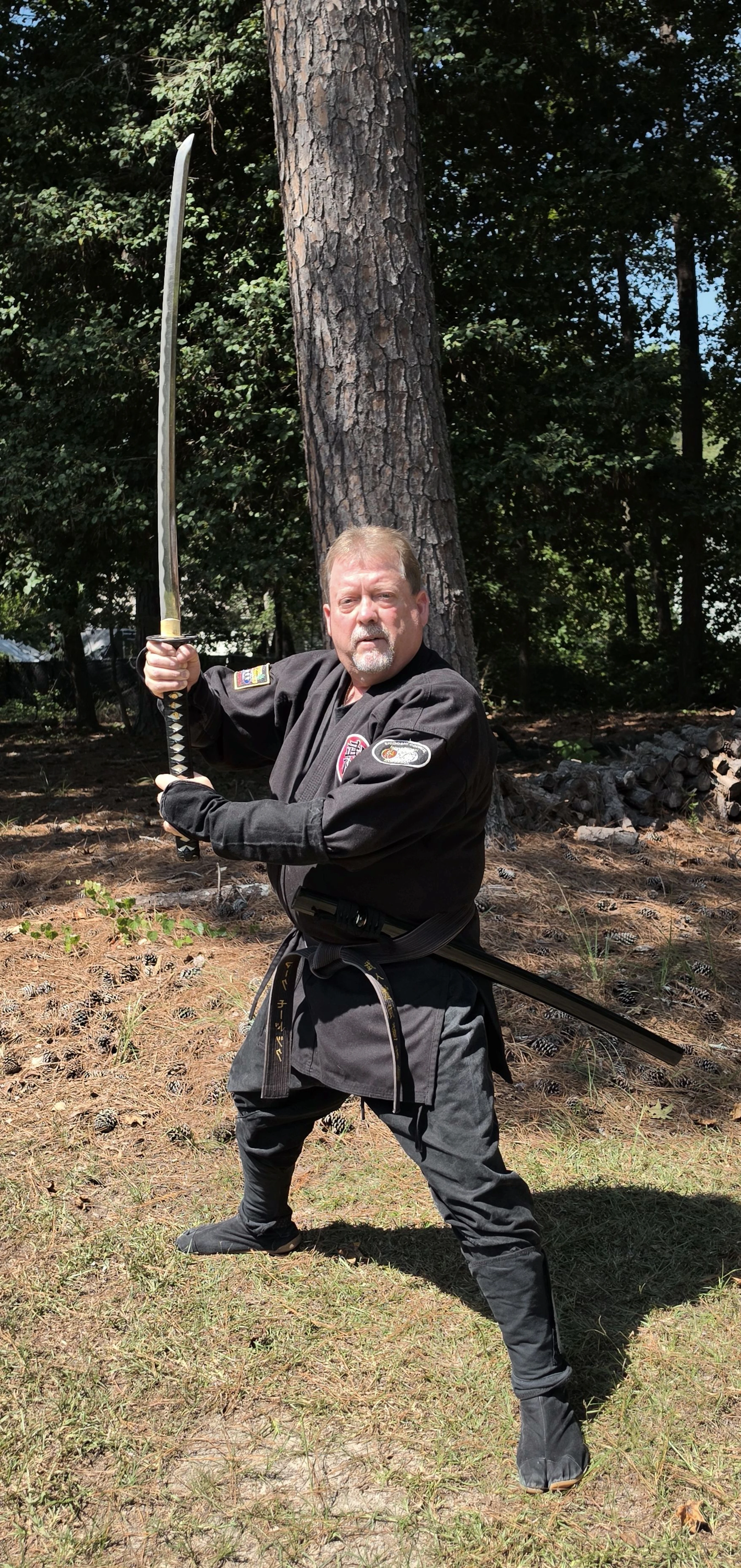Ten Chi No Kamae Katana Stance