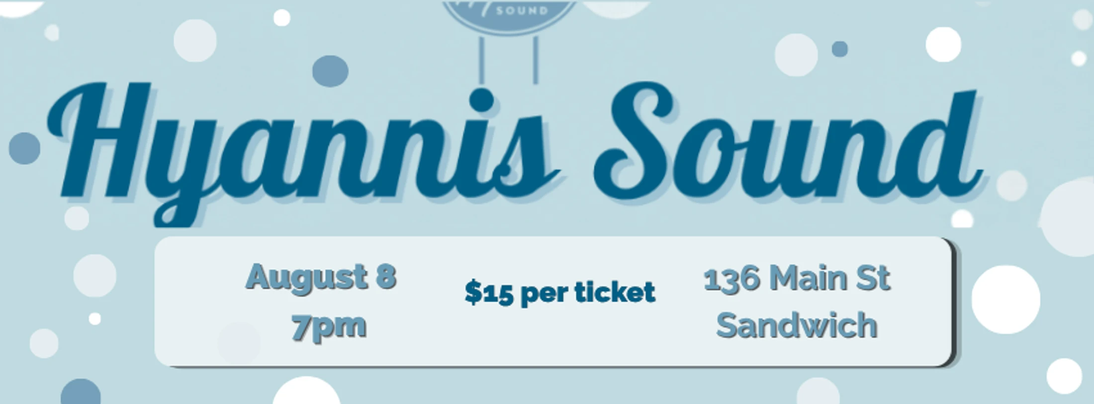 Hyannis Sound at First Church