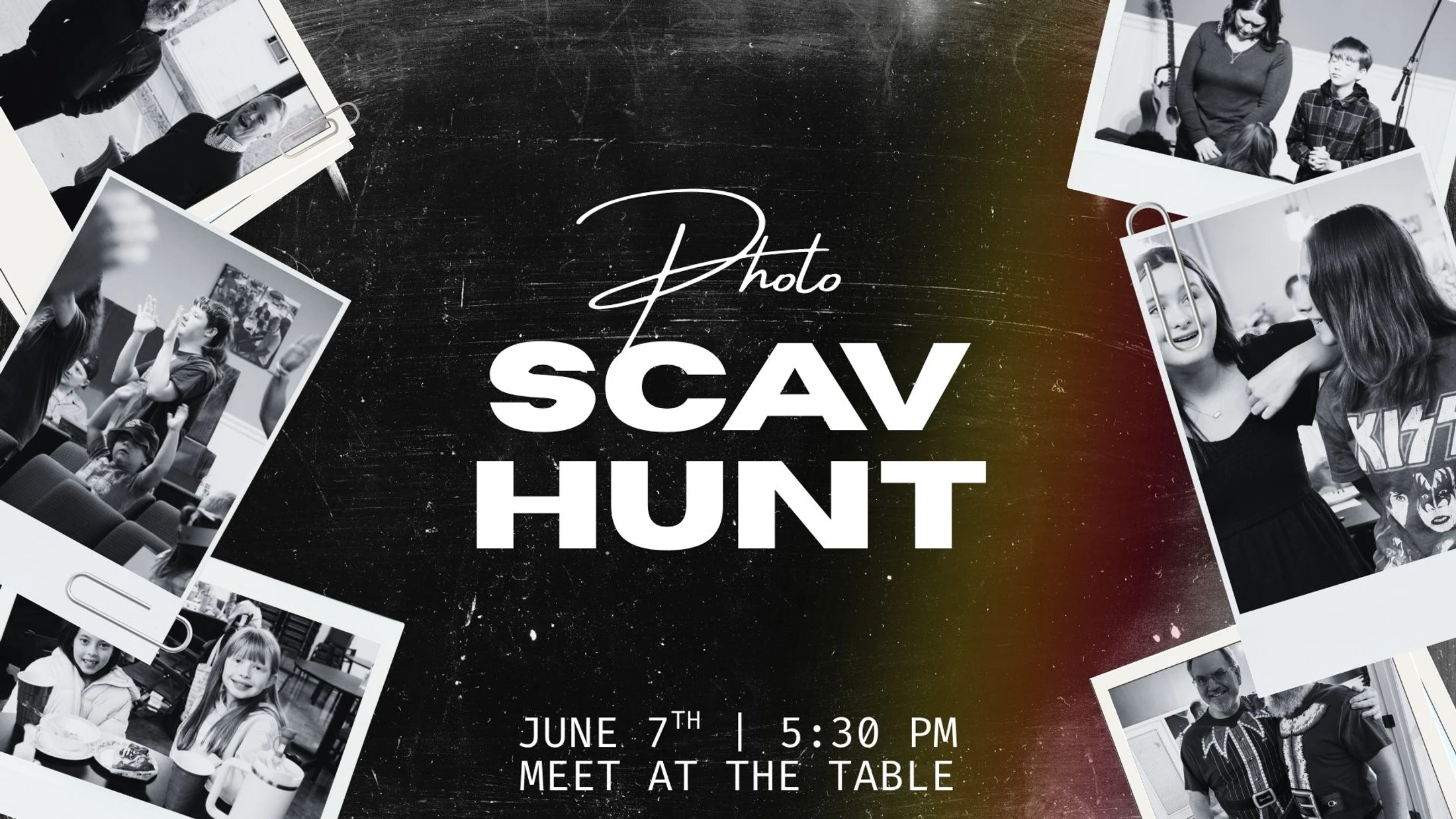 Photo Scavenger Hunt