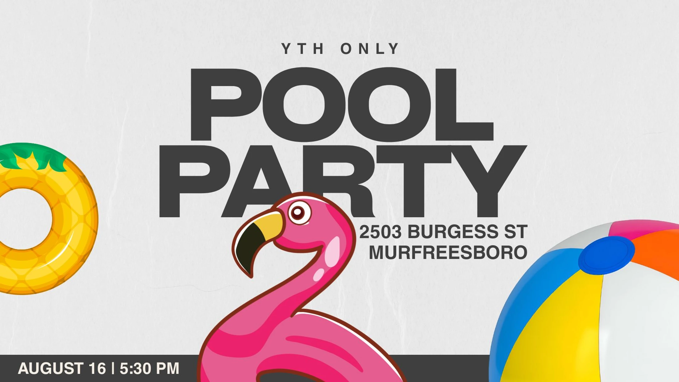 YTH Pool Party