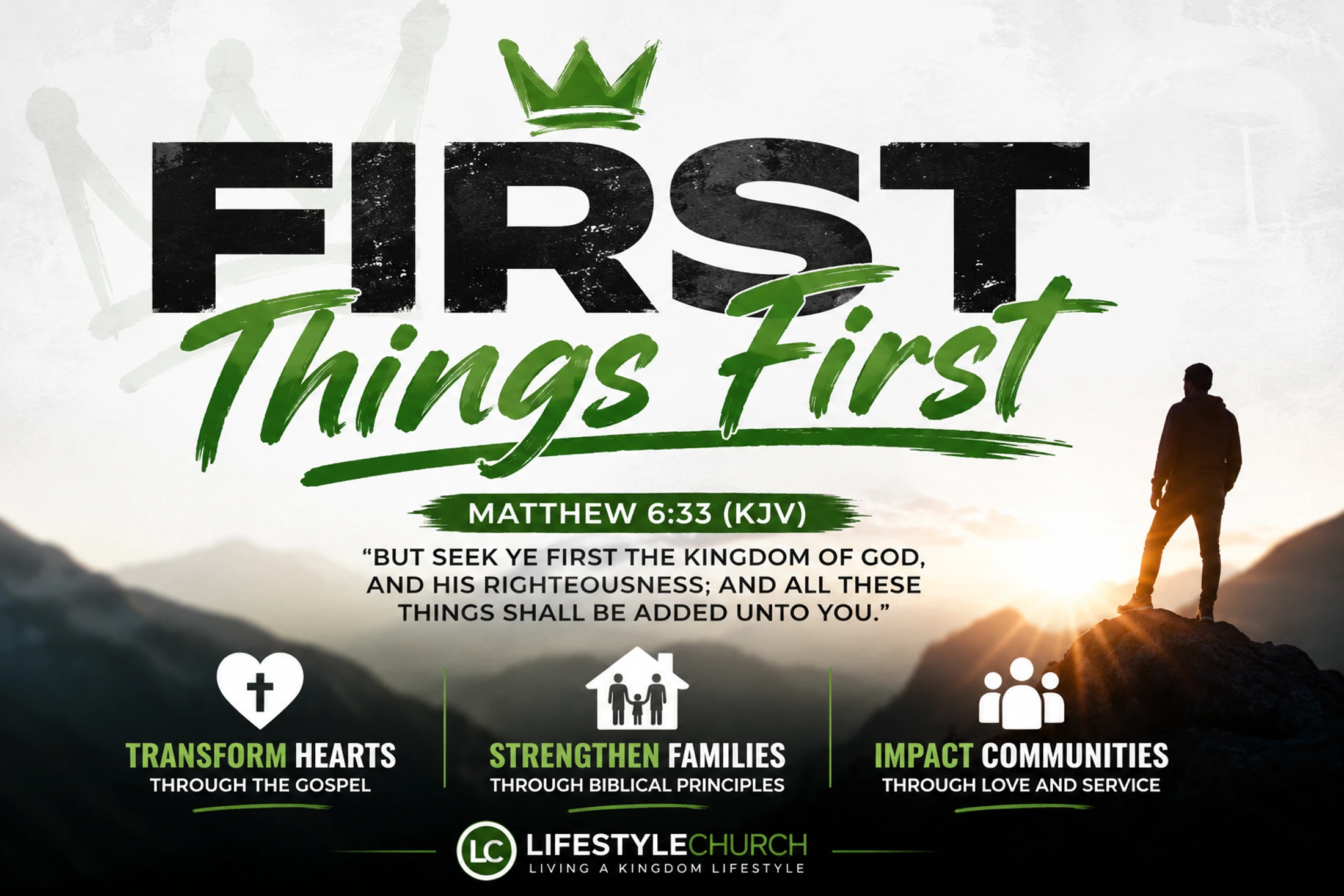 First Things First