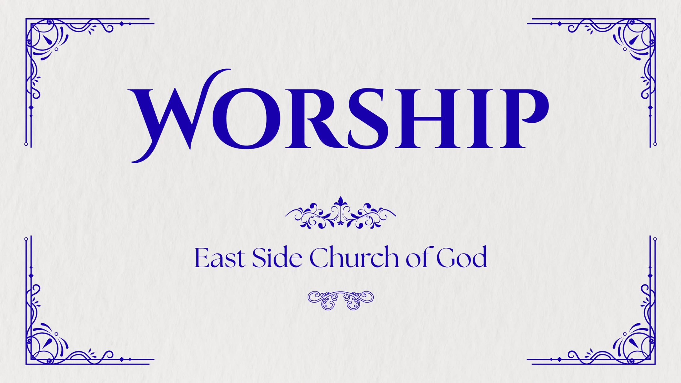 Worship - "Allegiance and Service" - May 10, 2026