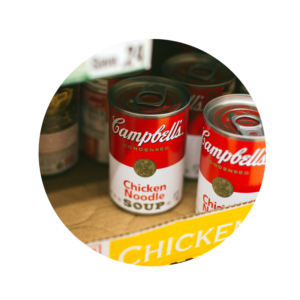 Campbells Soup cans