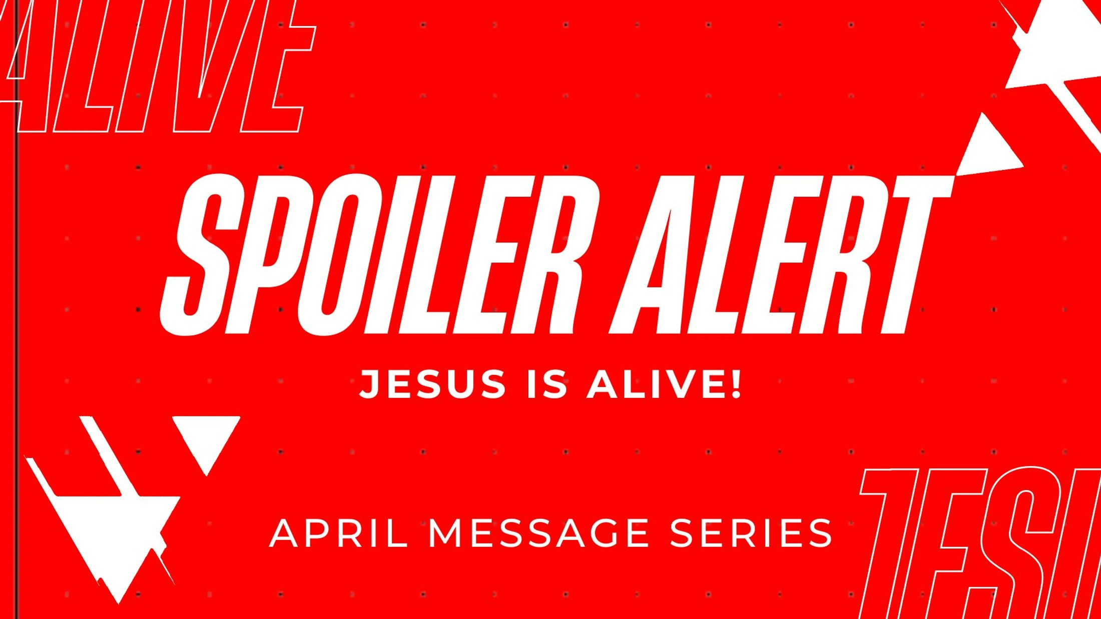 Spoiler Alert is You || April 19