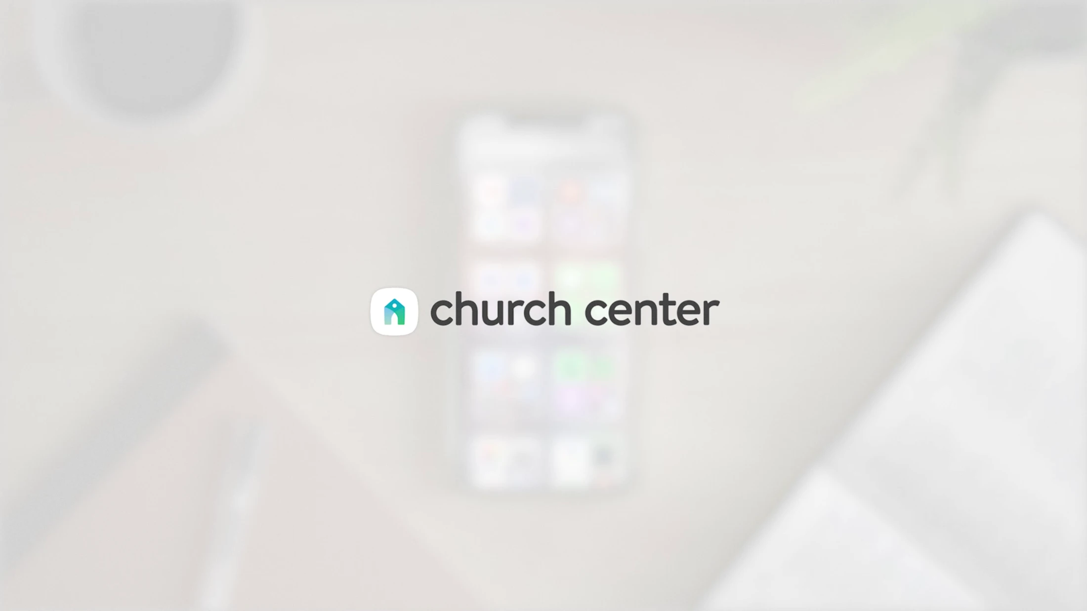 Church Center Walkthrough