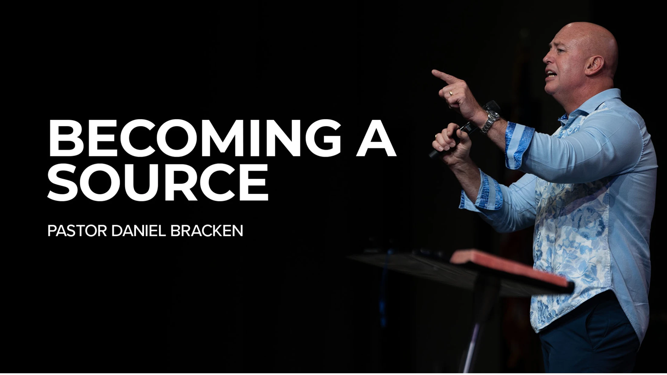 Becoming a Source