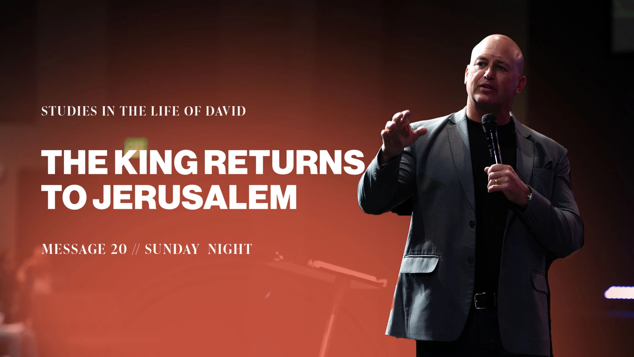 The King Returns to Jerusalem